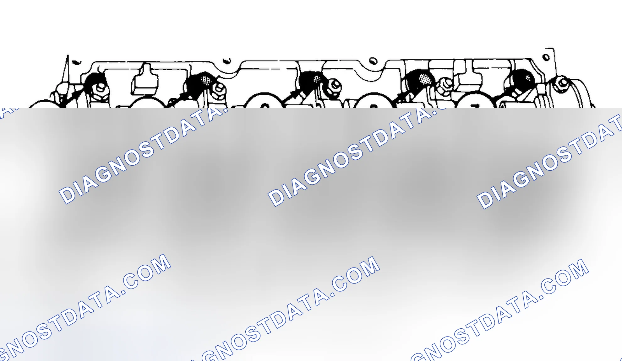 Scheme 7: Typical Cylinder Head Tightening or Loosening Sequence