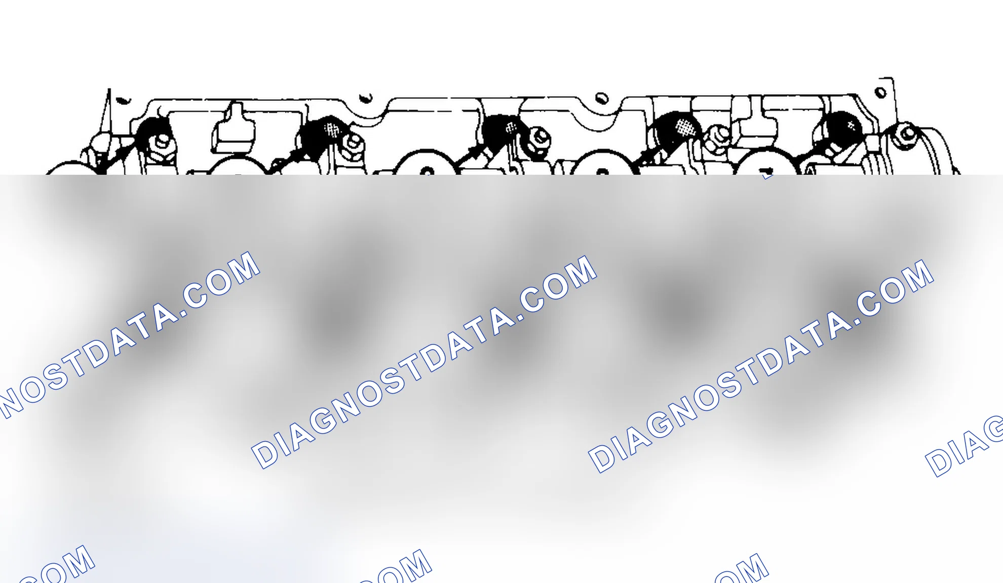 Scheme 3: Typical Cylinder Head Tightening or Loosening Sequence