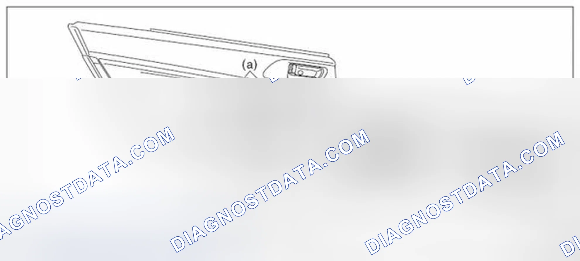 Scheme 56: Switch - power window sub rear