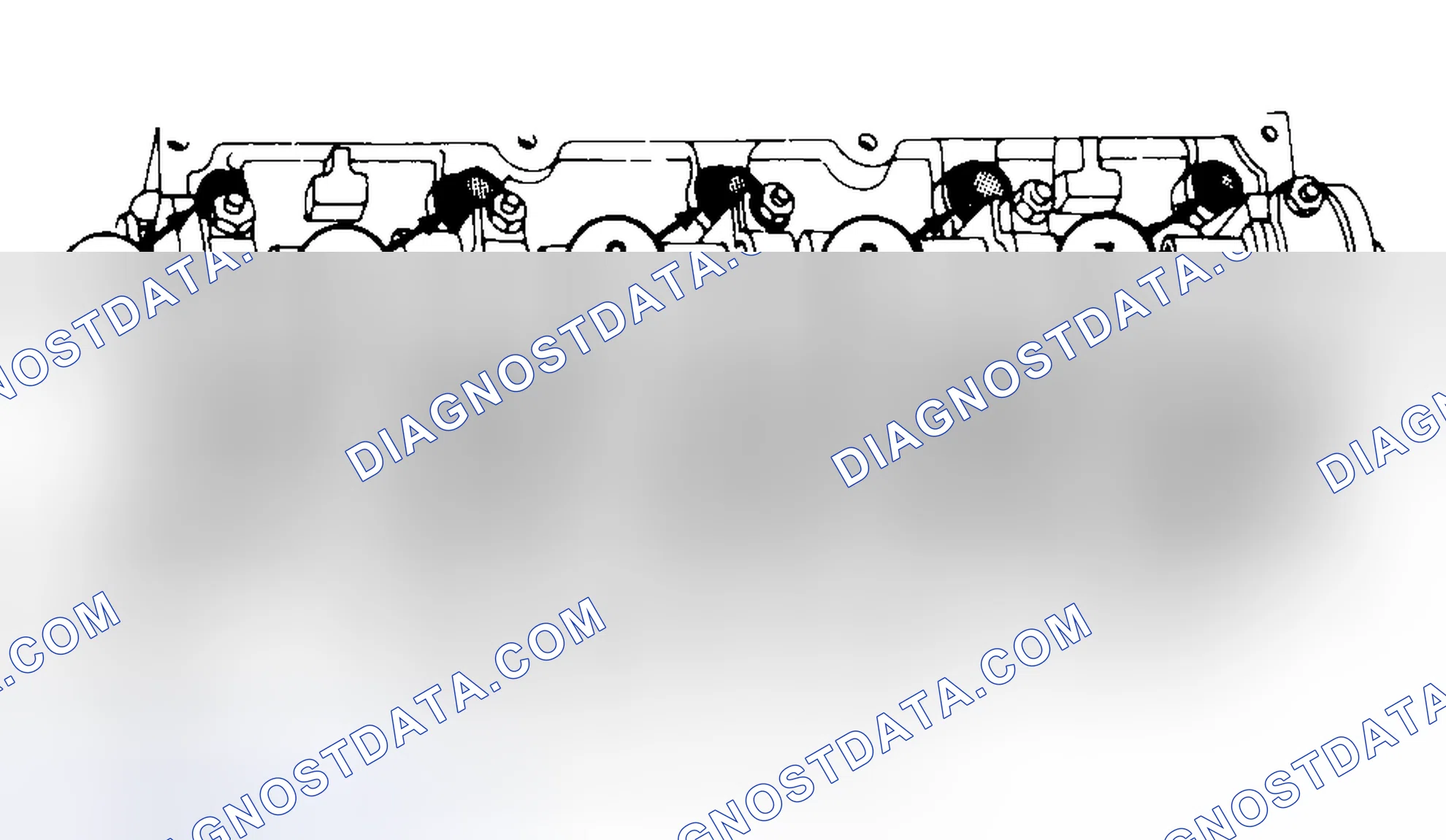 Scheme 7: Typical Cylinder Head Tightening or Loosening Sequence