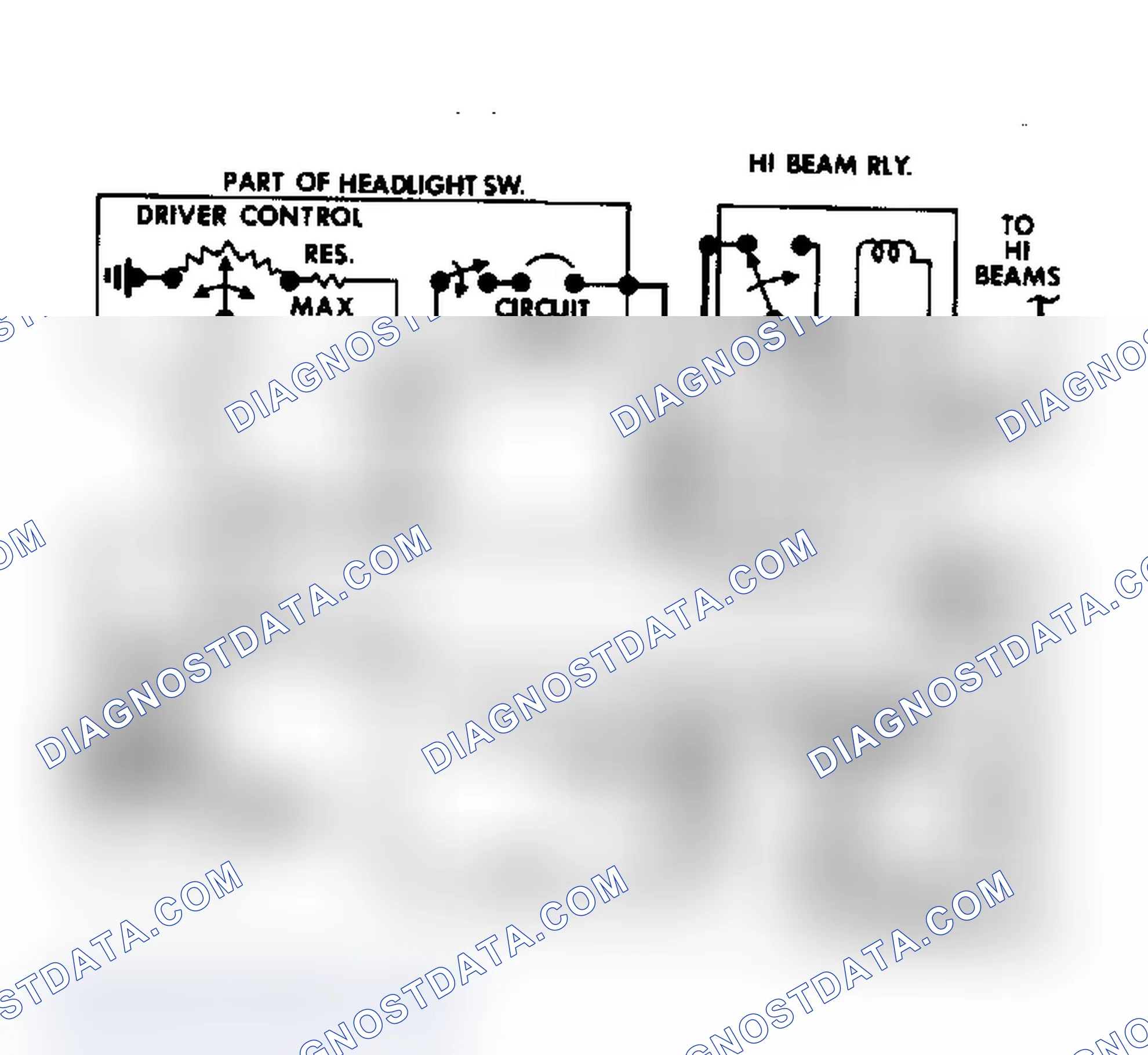 Scheme 7: Town Car Headlight Dimmer Wiring Diagram