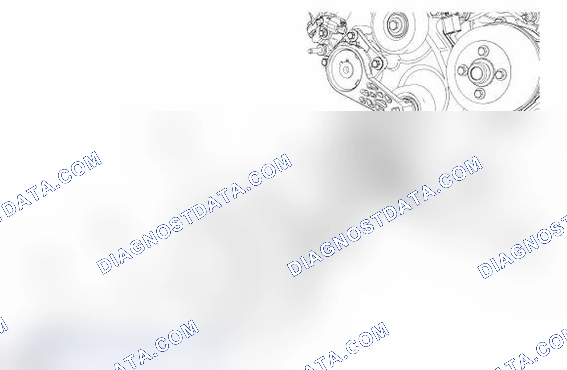 Scheme 70: Lower End Components - Exploded View, Crankshaft Pulley and Crankshaft Front Seal