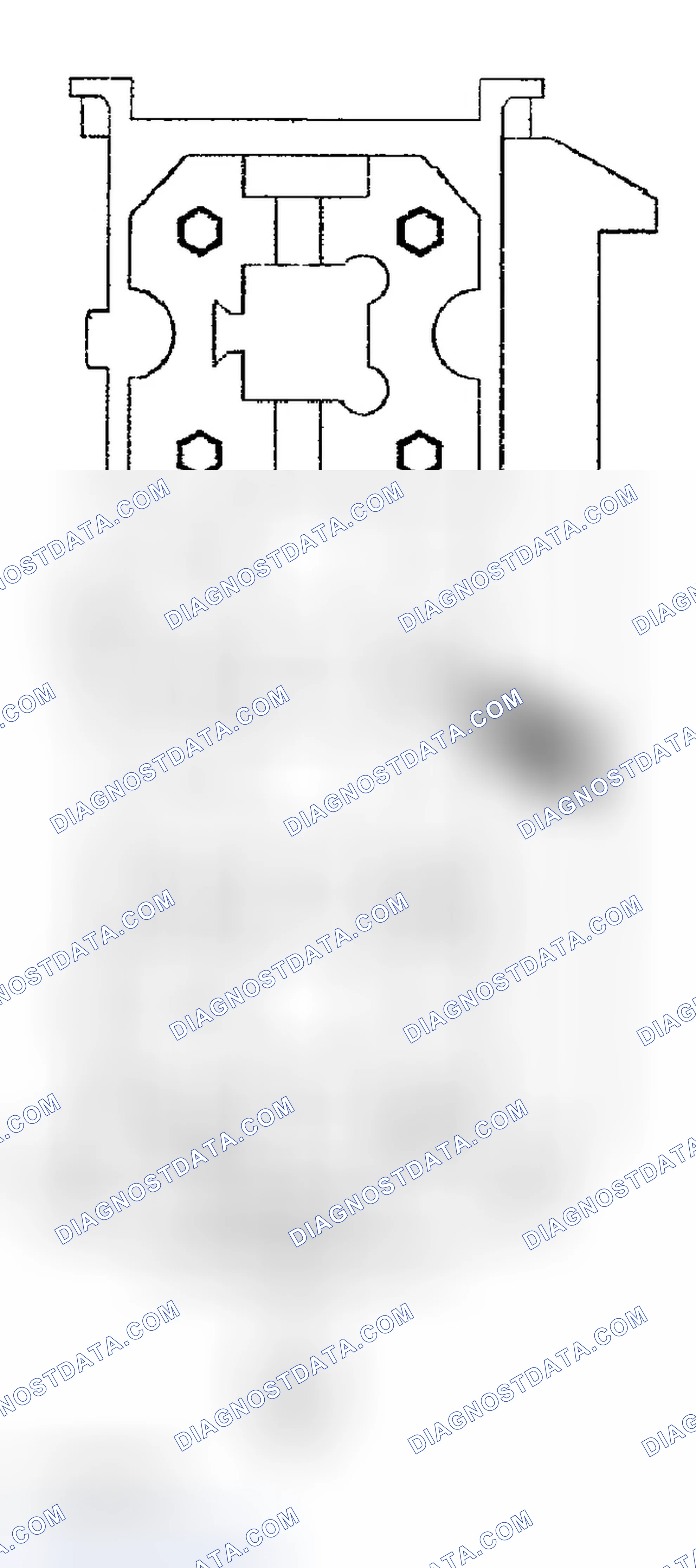 Scheme 567: Items 1-3: RH Cylinder Head, Bolts and Gaskets Removal Note