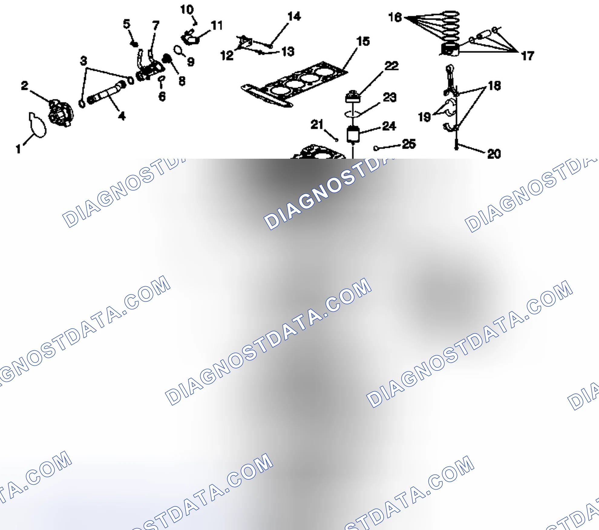 Scheme 31: Engine Block and Components