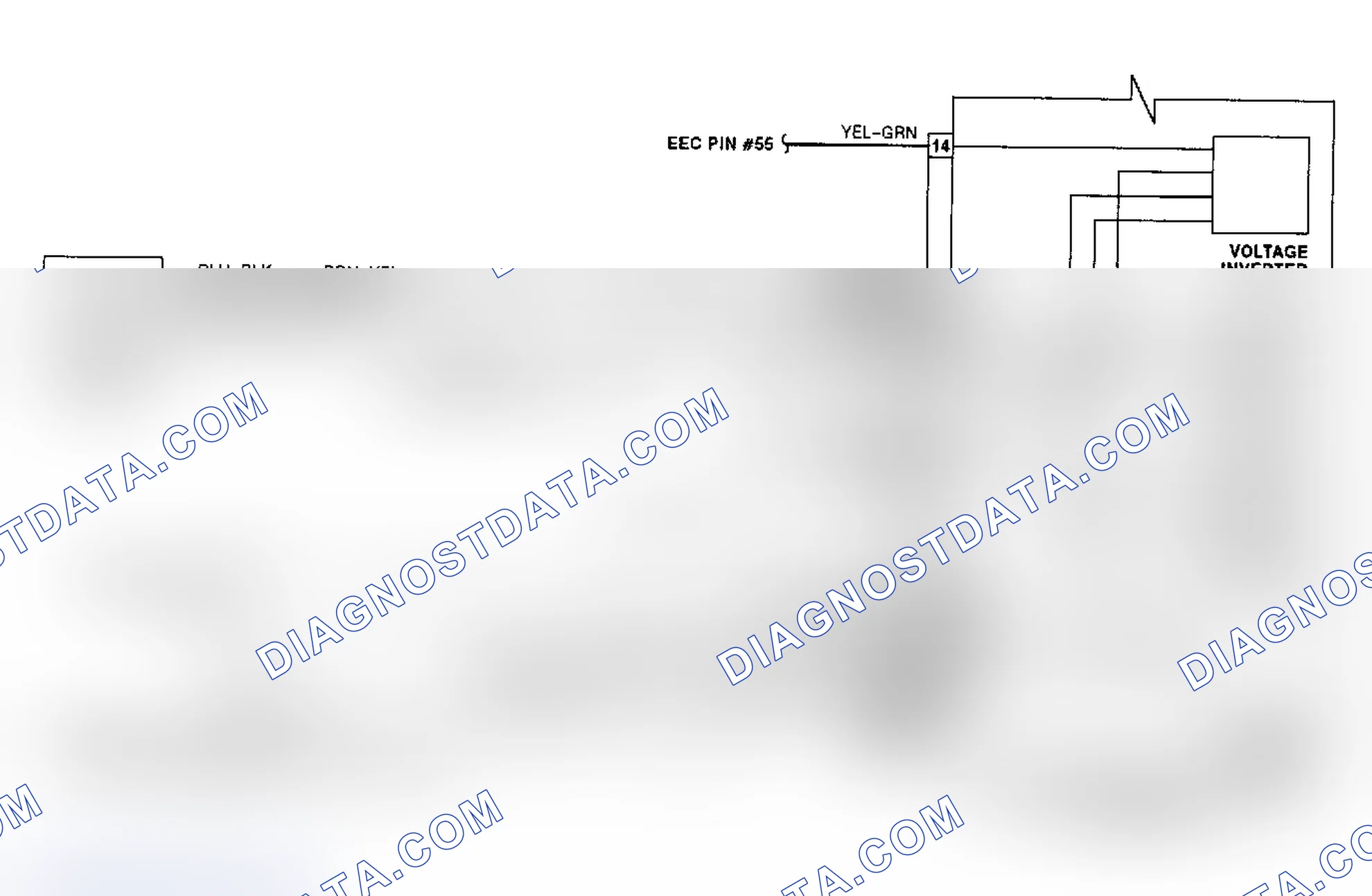 Scheme 8: Electric Cooling Fan Wiring Diagram (Probe 3.0L)