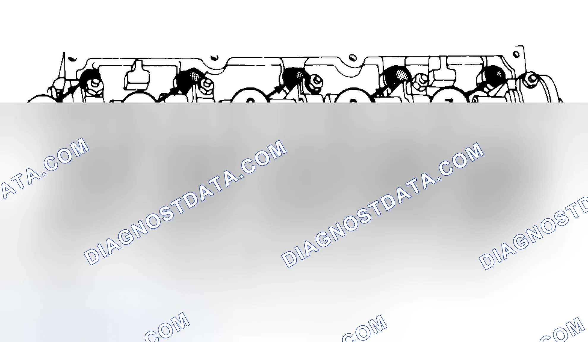 Scheme 7: Typical Cylinder Head Tightening or Loosening Sequence