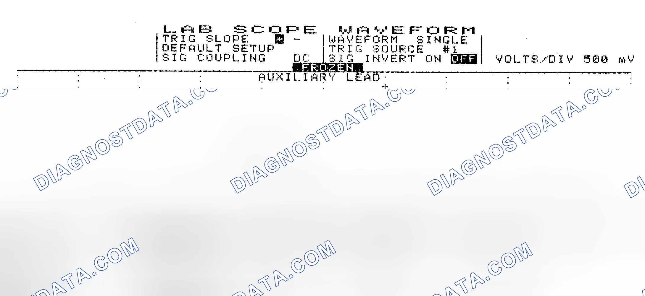 Scheme 10: Single Injector w/Excessive Current Flow - Current Pattern