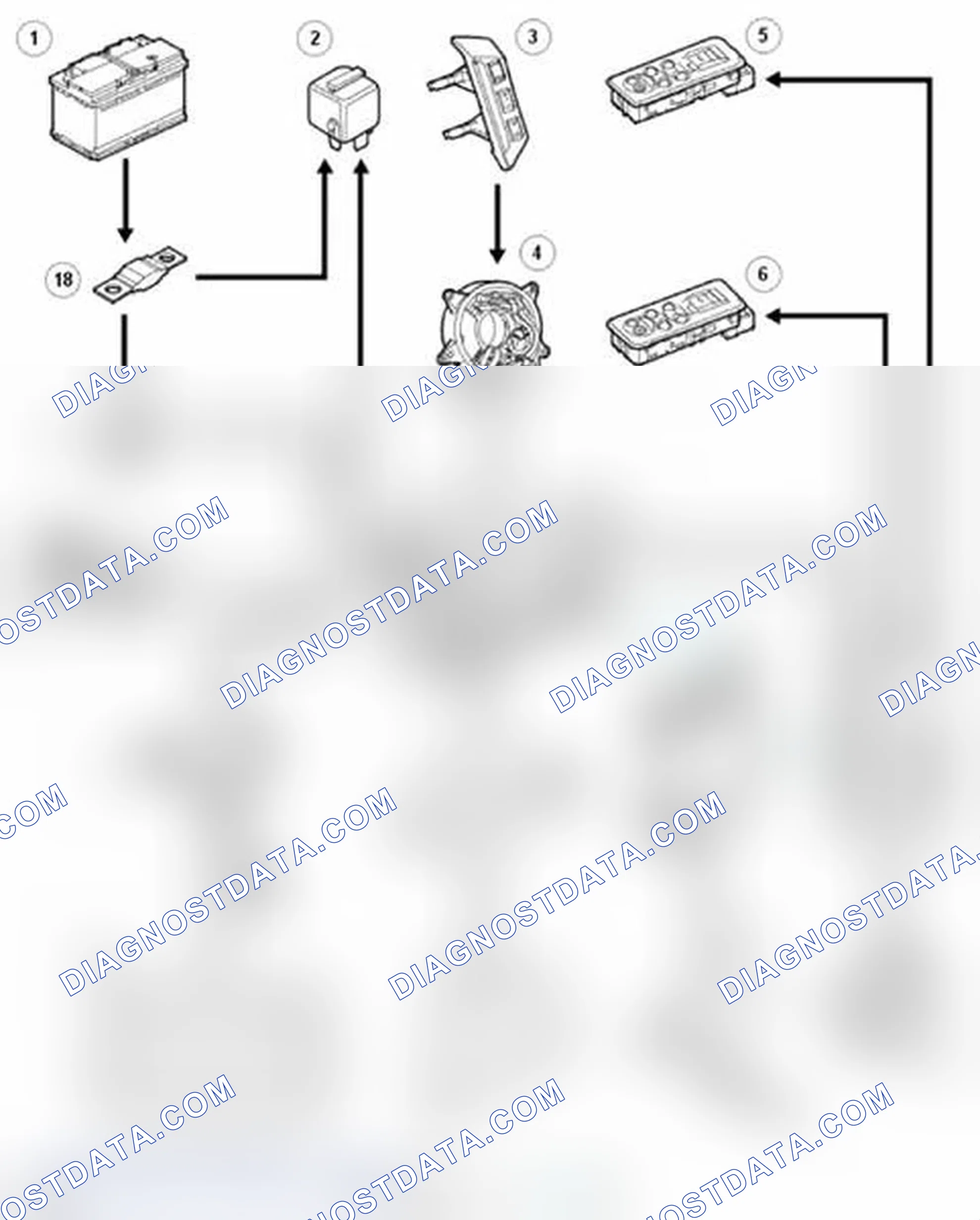 Scheme 2: INTEGRATED HEAD UNIT (IHU) - AUDIO CONTROL DIAGRAM