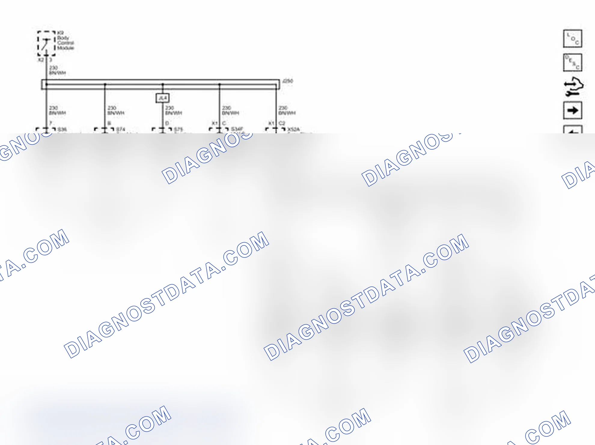 Scheme 12: I/P Bulb Dimming (1 of 2) Wiring Schematics
