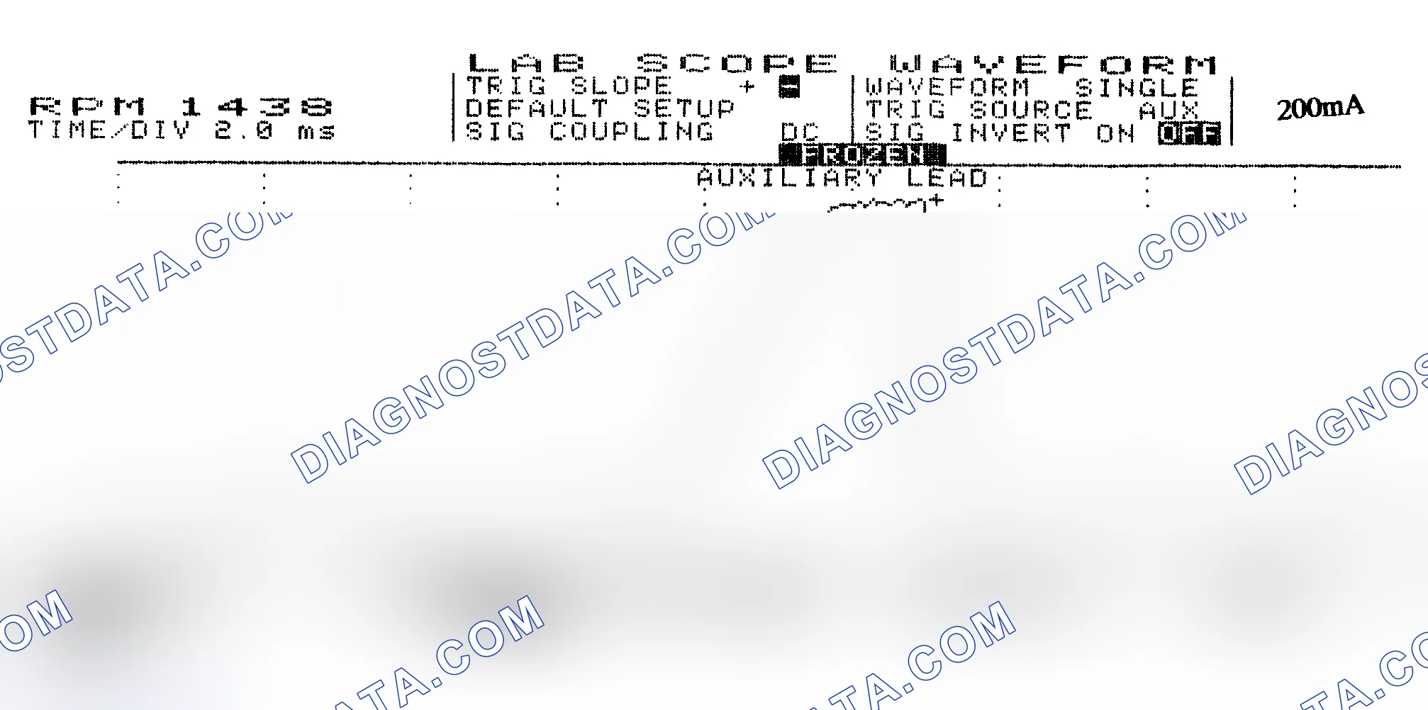 Scheme 15: Single Injector w/Normal Current Flow - Current Pattern