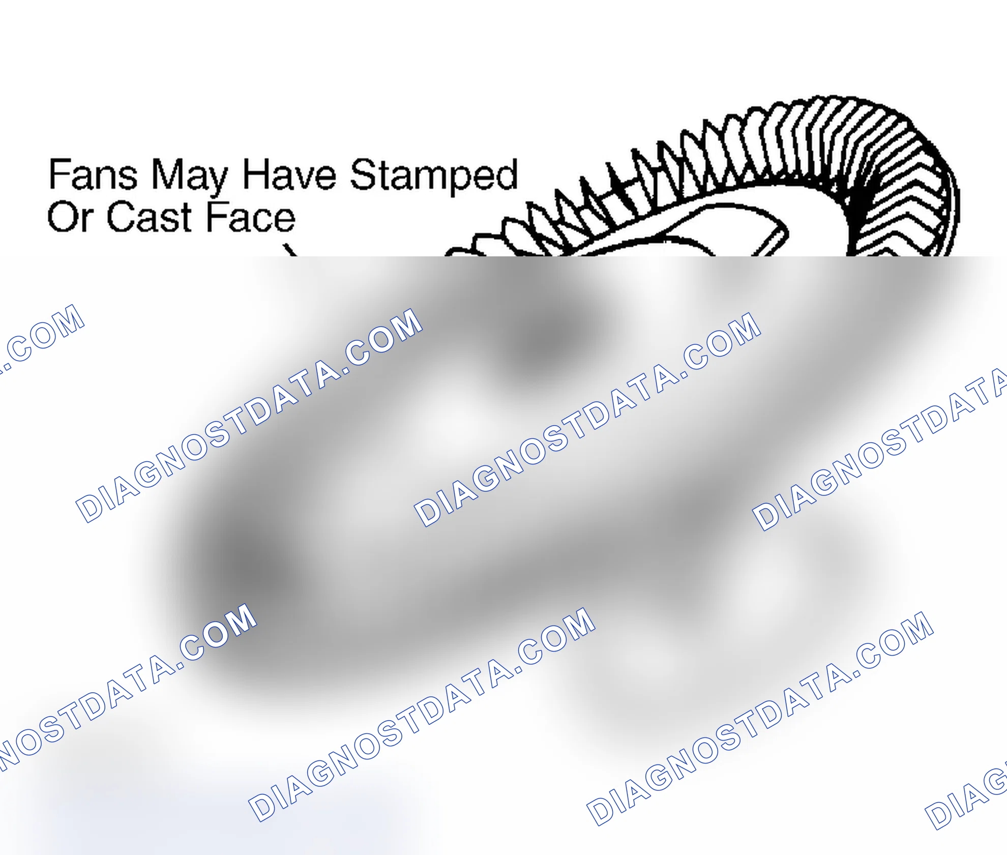 Scheme 7: Thermostatically Controlled Fan Assembly Shown with stamped face and bi-metallic coil spring.