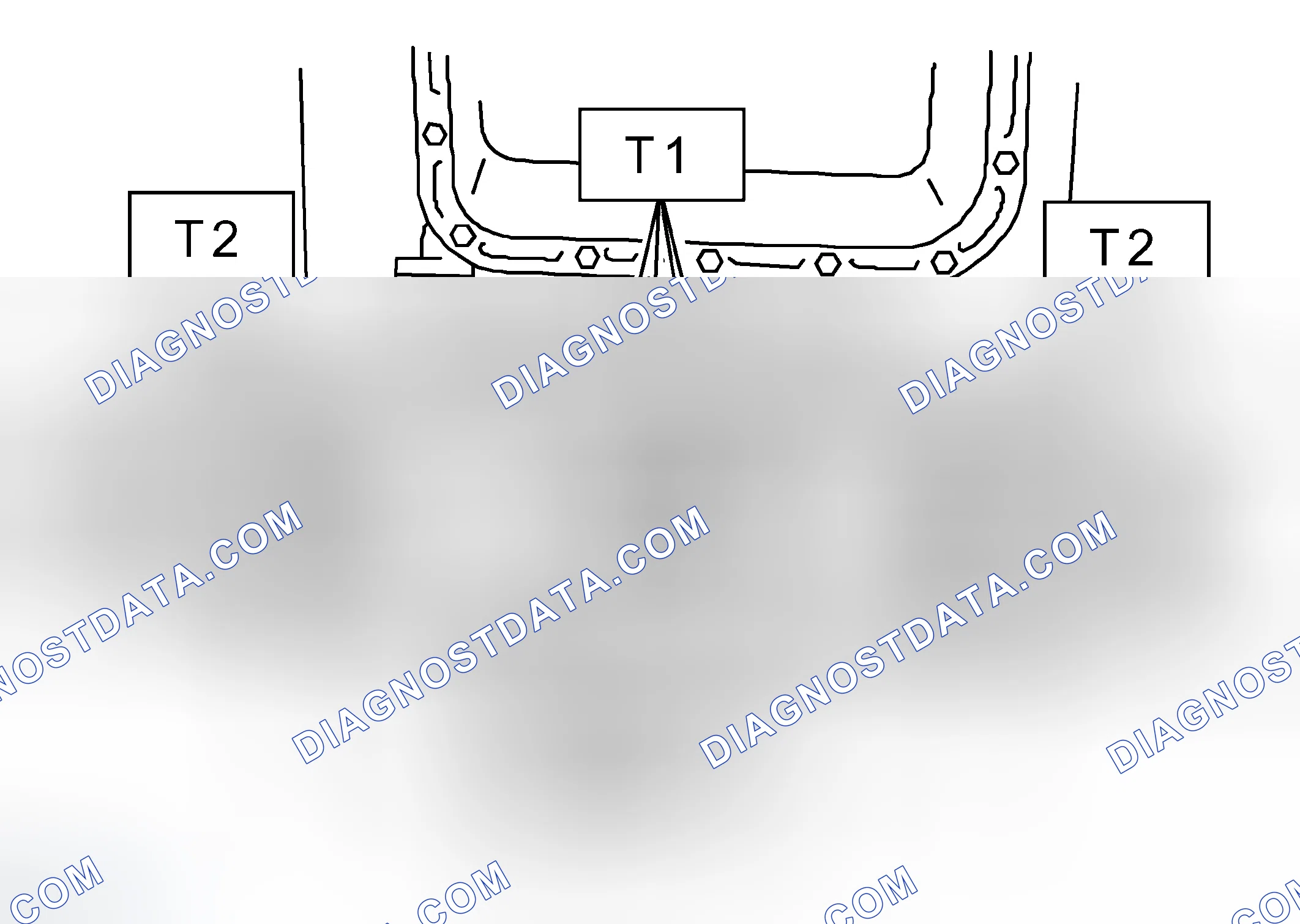 Scheme 443: TRANSMISSION REAR CROSSMEMBER AND REAR CUSHION RUBBER