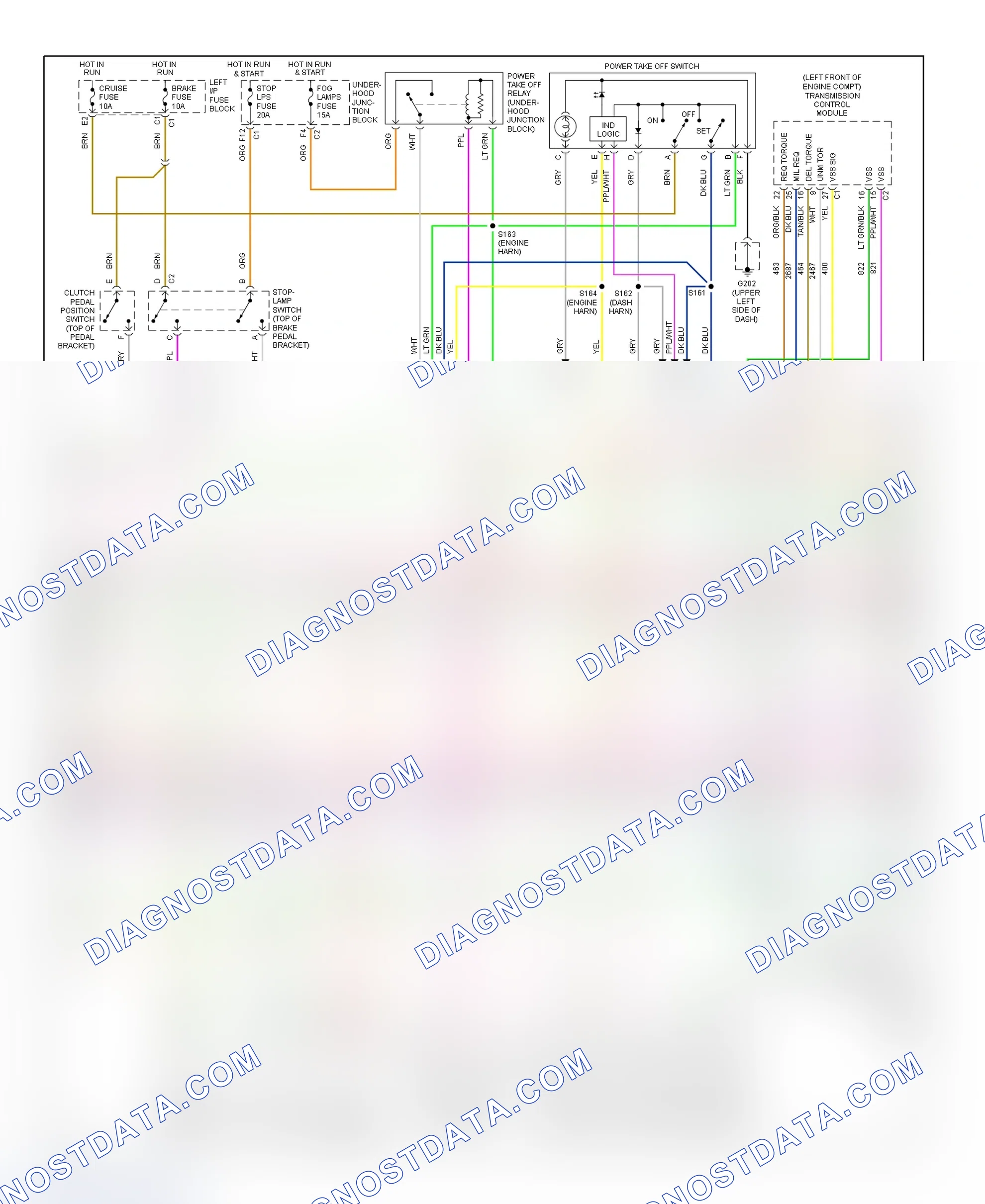 Scheme 71: PCM Wiring Diagram (Sierra & Silverado - 8.1L - 3 Of 5)