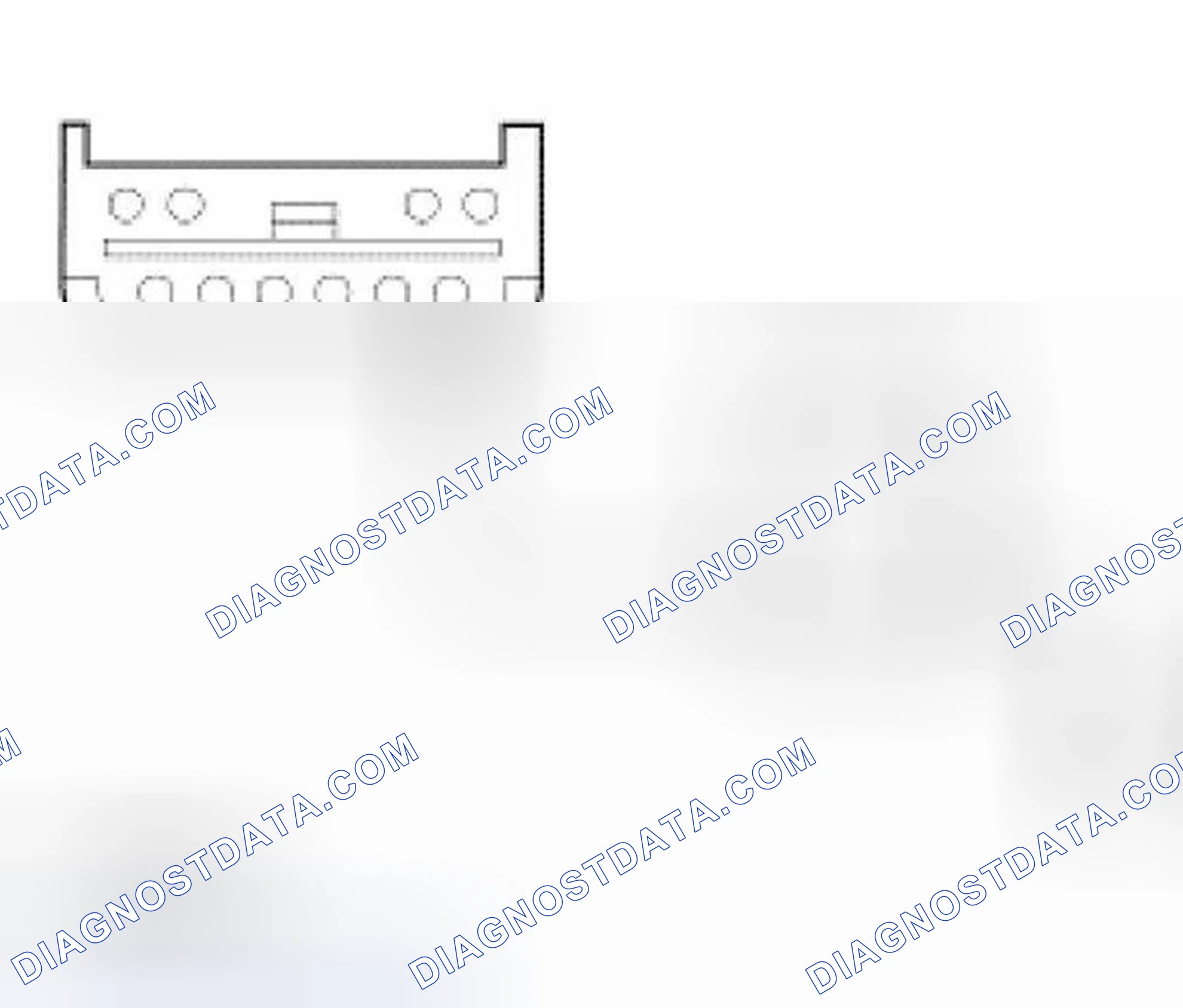 Scheme 37: PINPOINT TEST F: THE SUBWOOFER IS INOPERATIVE-CDX6 ONLY