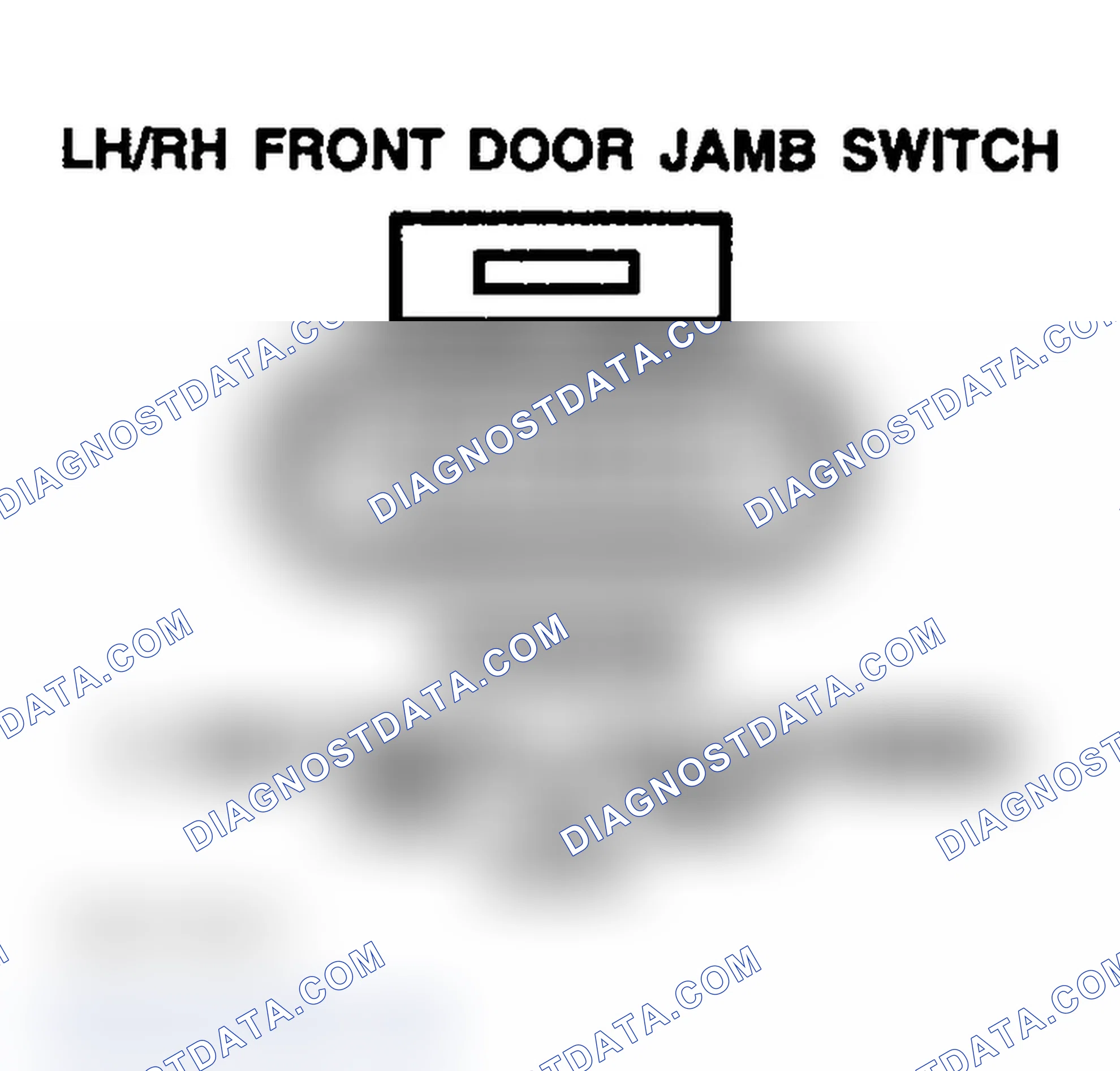 Scheme 183: DOOR JAMB SWITCH (FRONT) - LEFT & RIGHT-HAND
