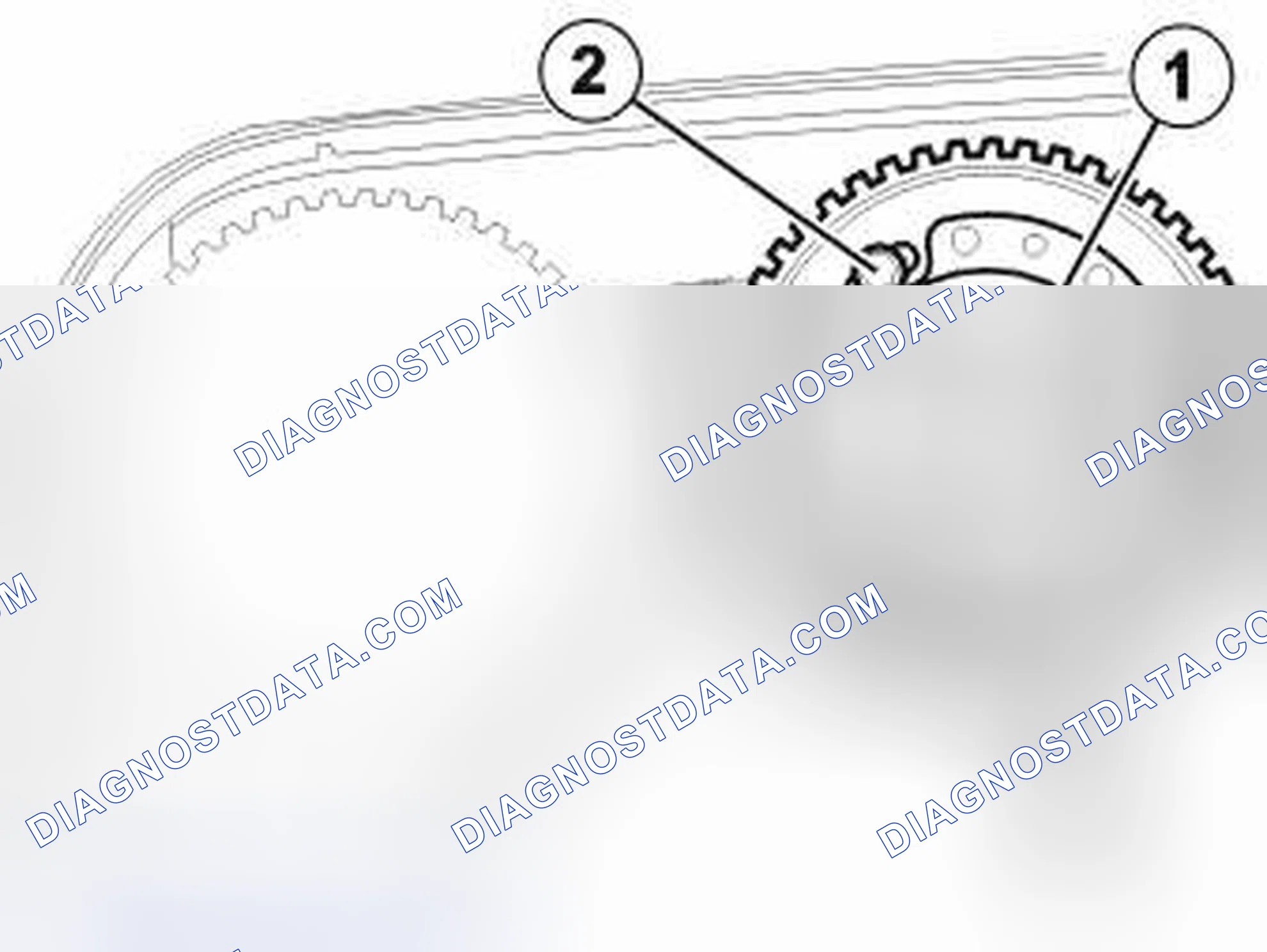 Scheme 479: Installing the variable valve timing unit on the camshaft