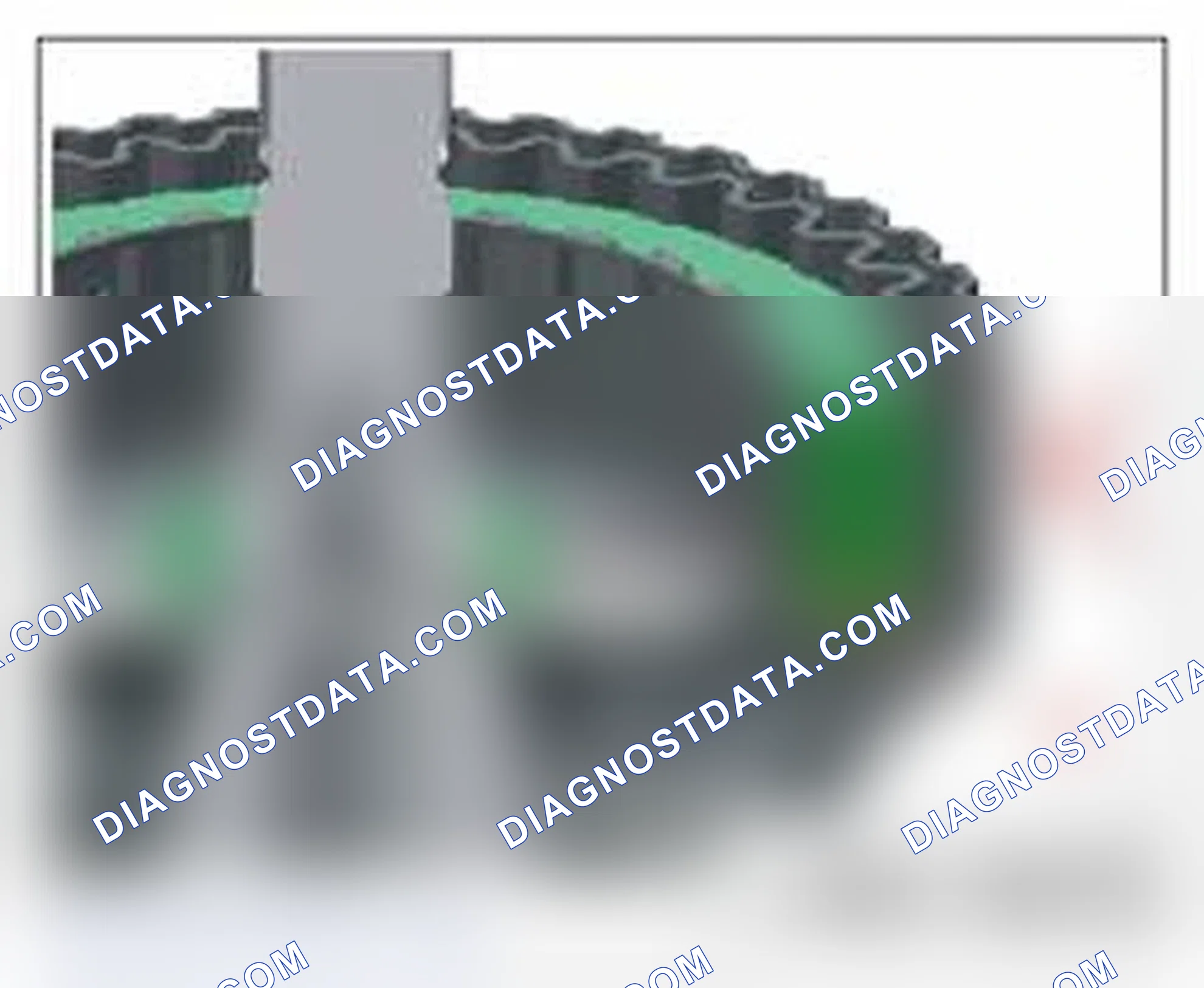 Scheme 521: Input shaft with 7 lining discs, adjusting with air gap determination