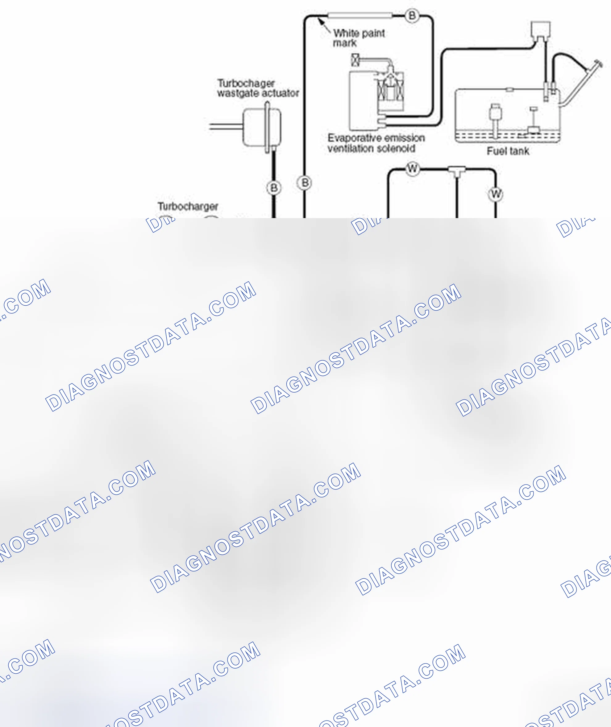 Scheme 14: VACUUM HOSE ROUTING