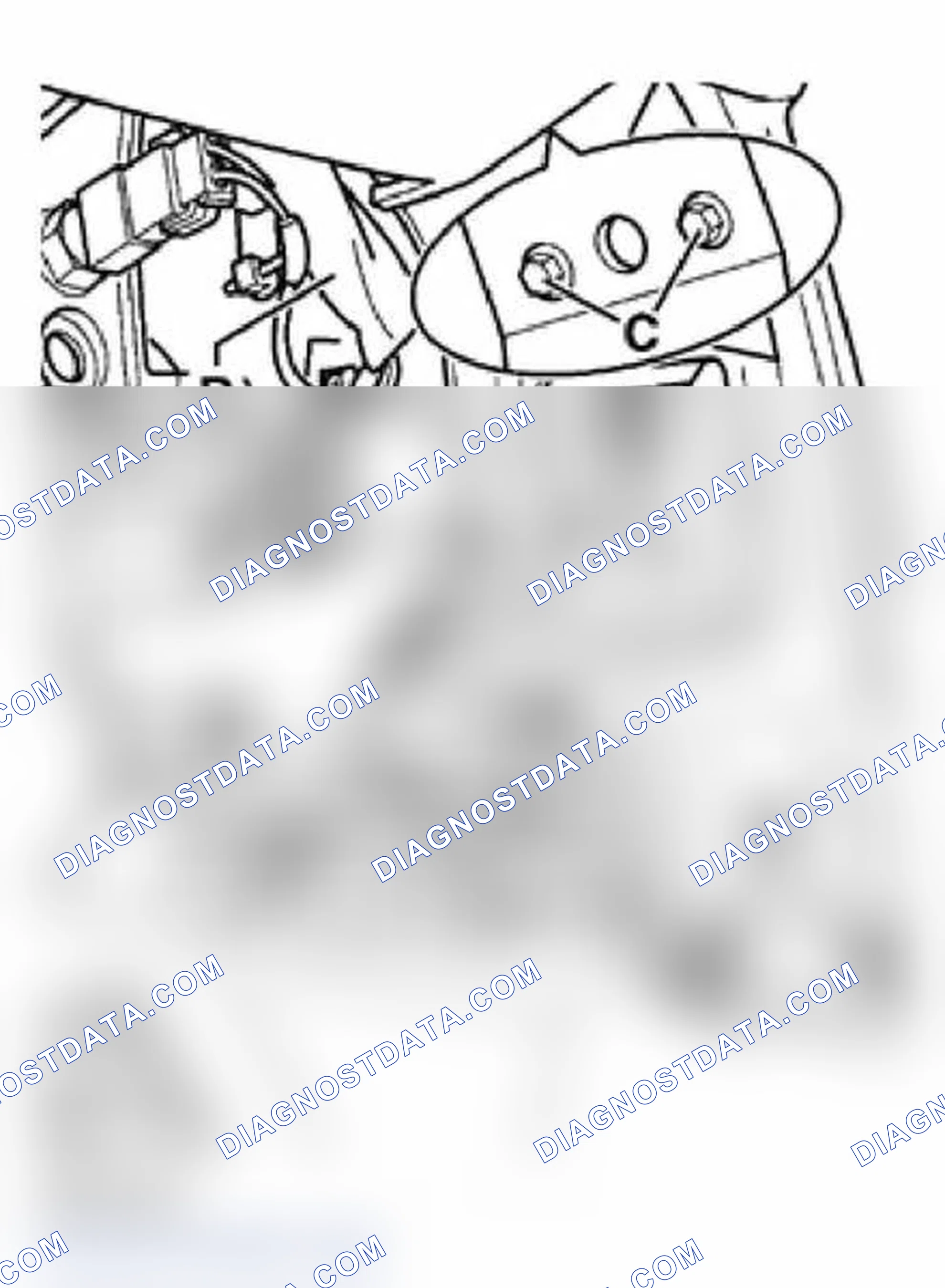 Scheme 48: Actuator for temperature flap left -V158-, removing and installing