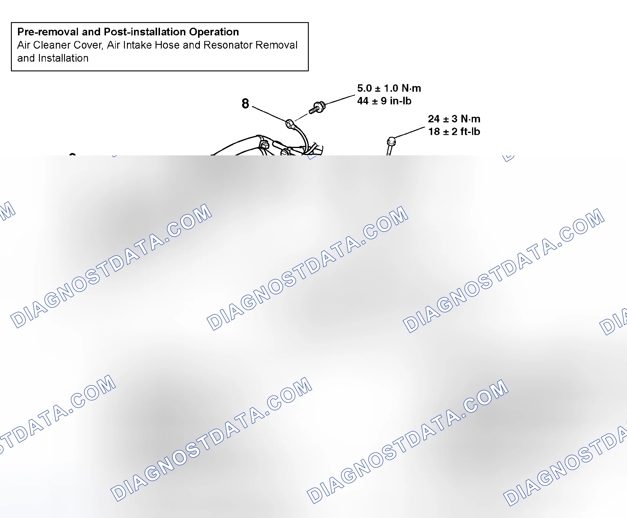 Scheme 33: REMOVAL AND INSTALLATION < 2.4L ENGINE >