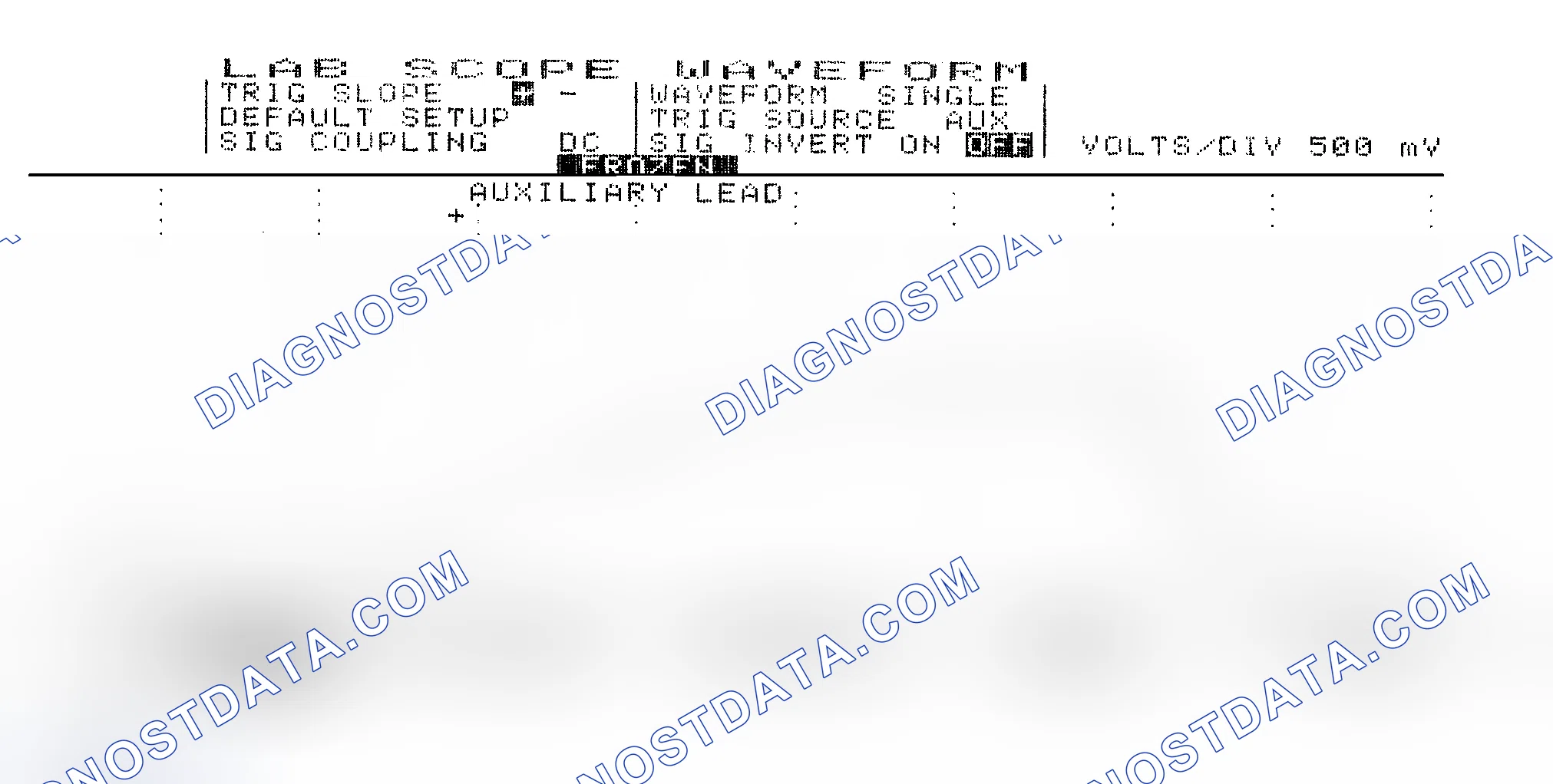 Scheme 14: Single Injector w/Excessive Current Flow - Current Pattern