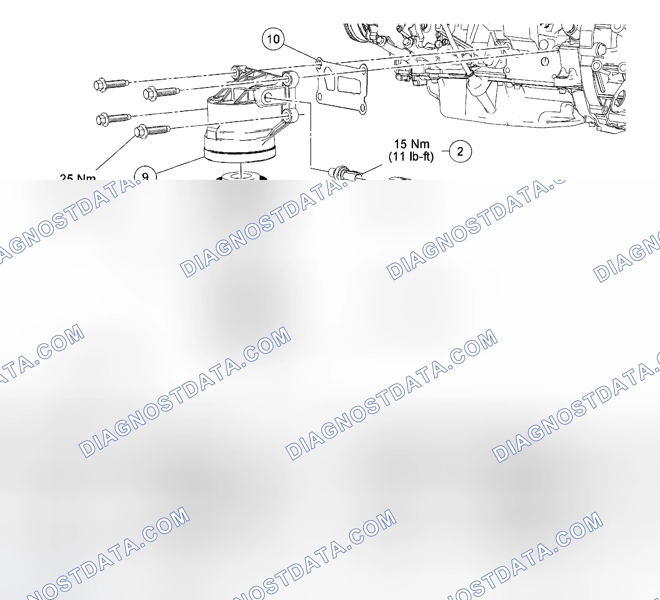 Scheme 469: Engine Lubrication Components - Exploded View