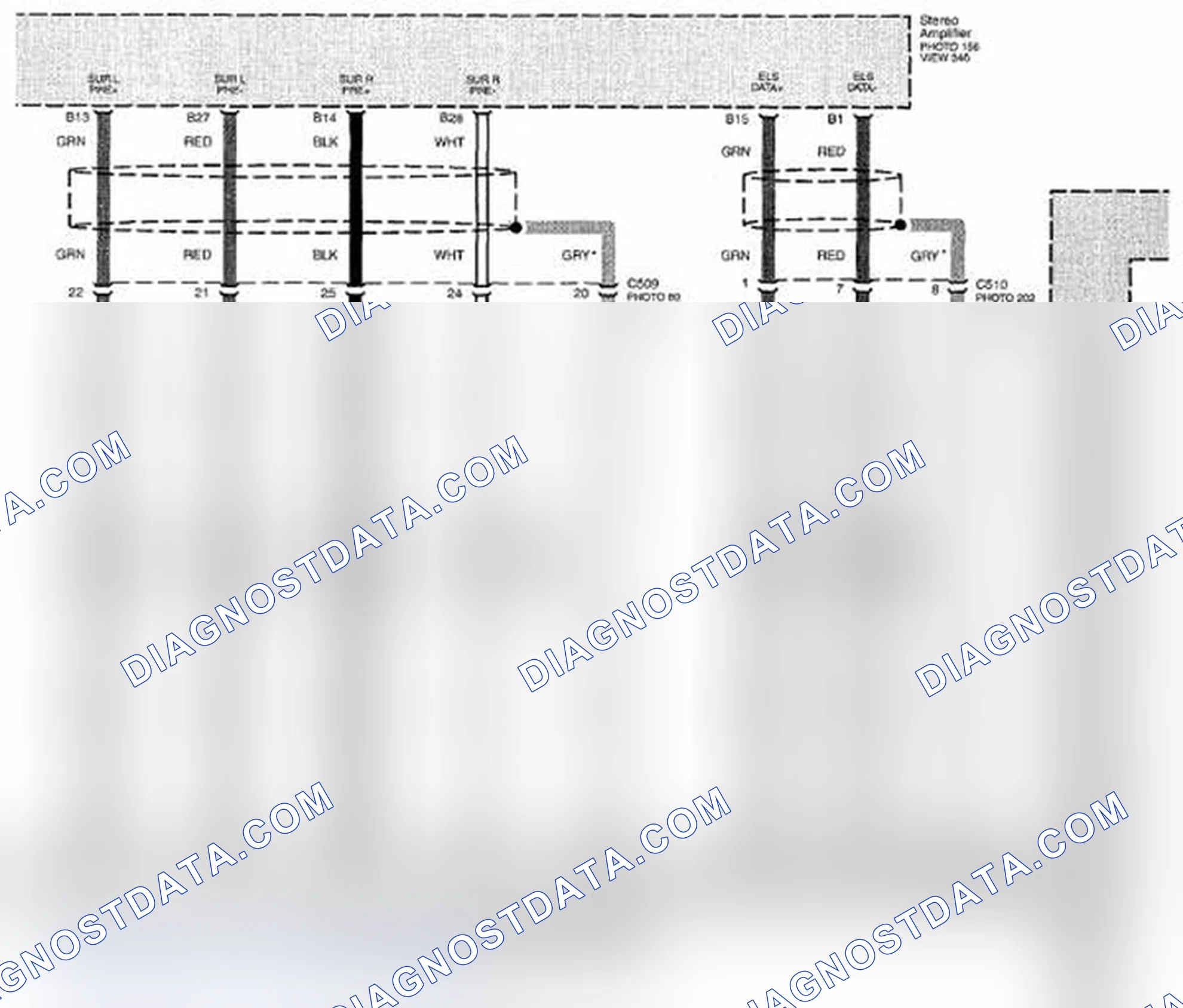 Scheme 450: Audio System Circuit Diagram - Navigation (Page 150-29)