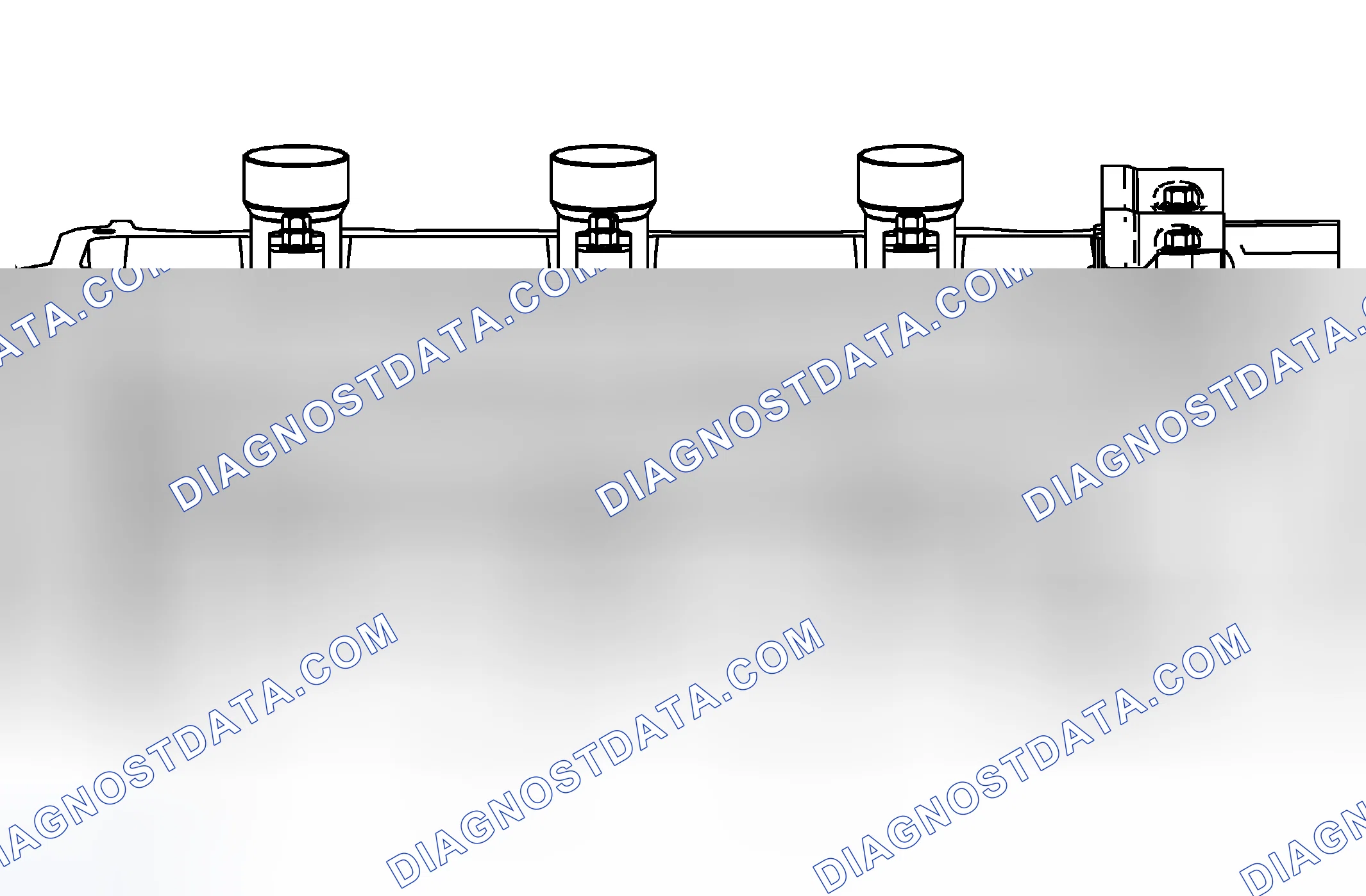 Scheme 71: Left Cylinder Head Intake Face