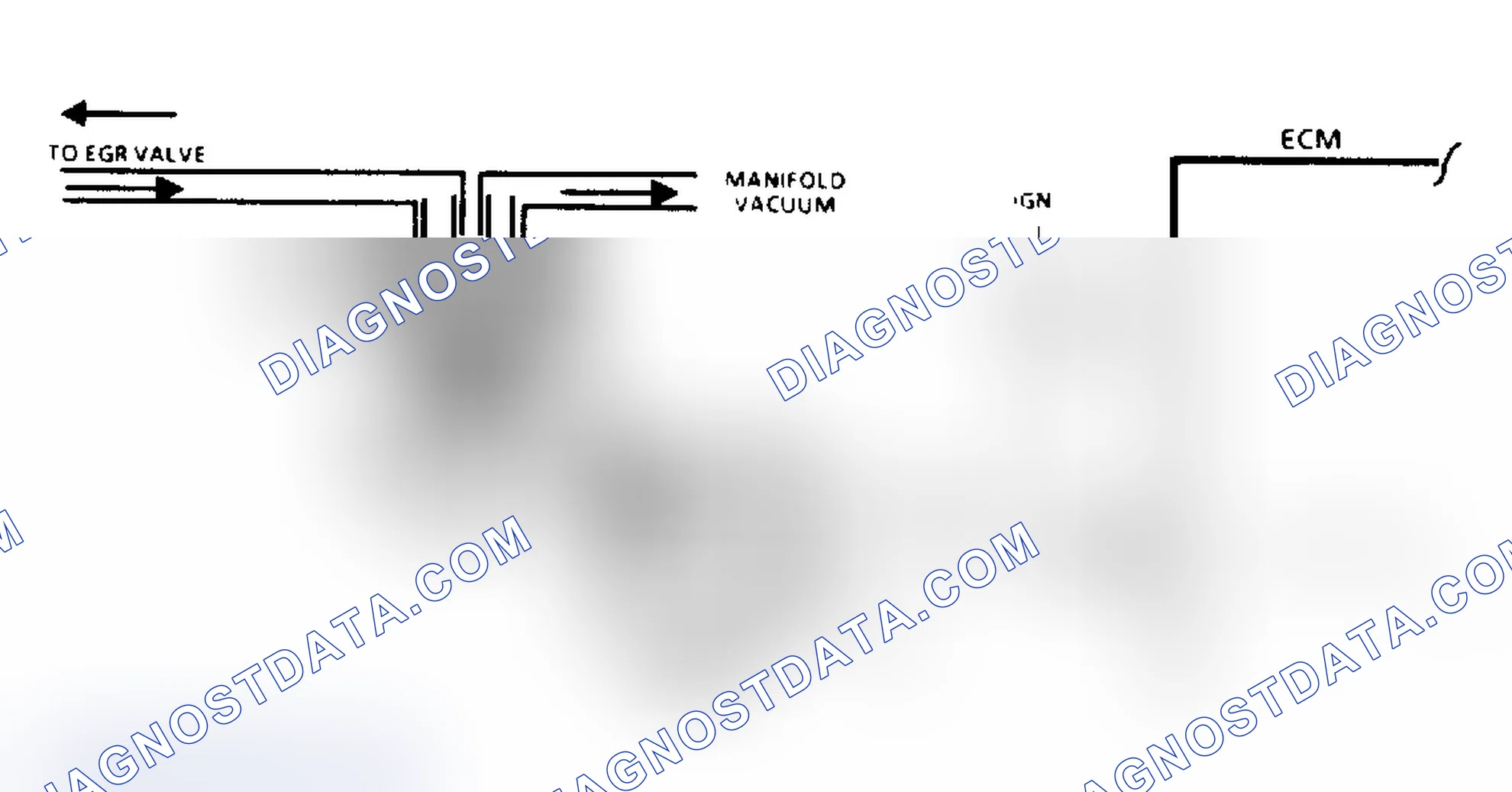 Scheme 124: EGR System Check Schematic (2.8/4.3L "S/T" & 5.7/7.4L Over 8500 GVW)
