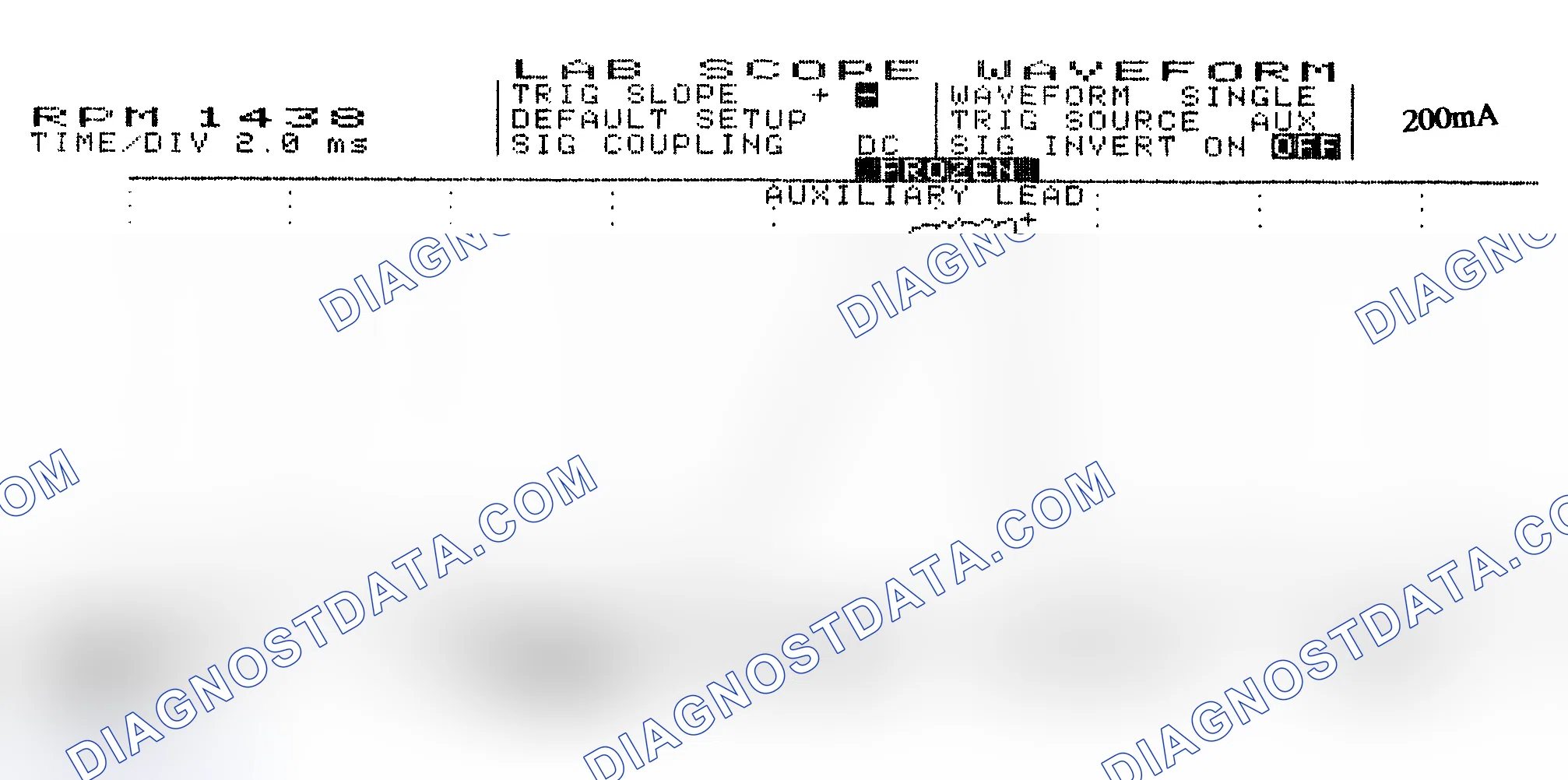 Scheme 15: Single Injector w/Normal Current Flow - Current Pattern
