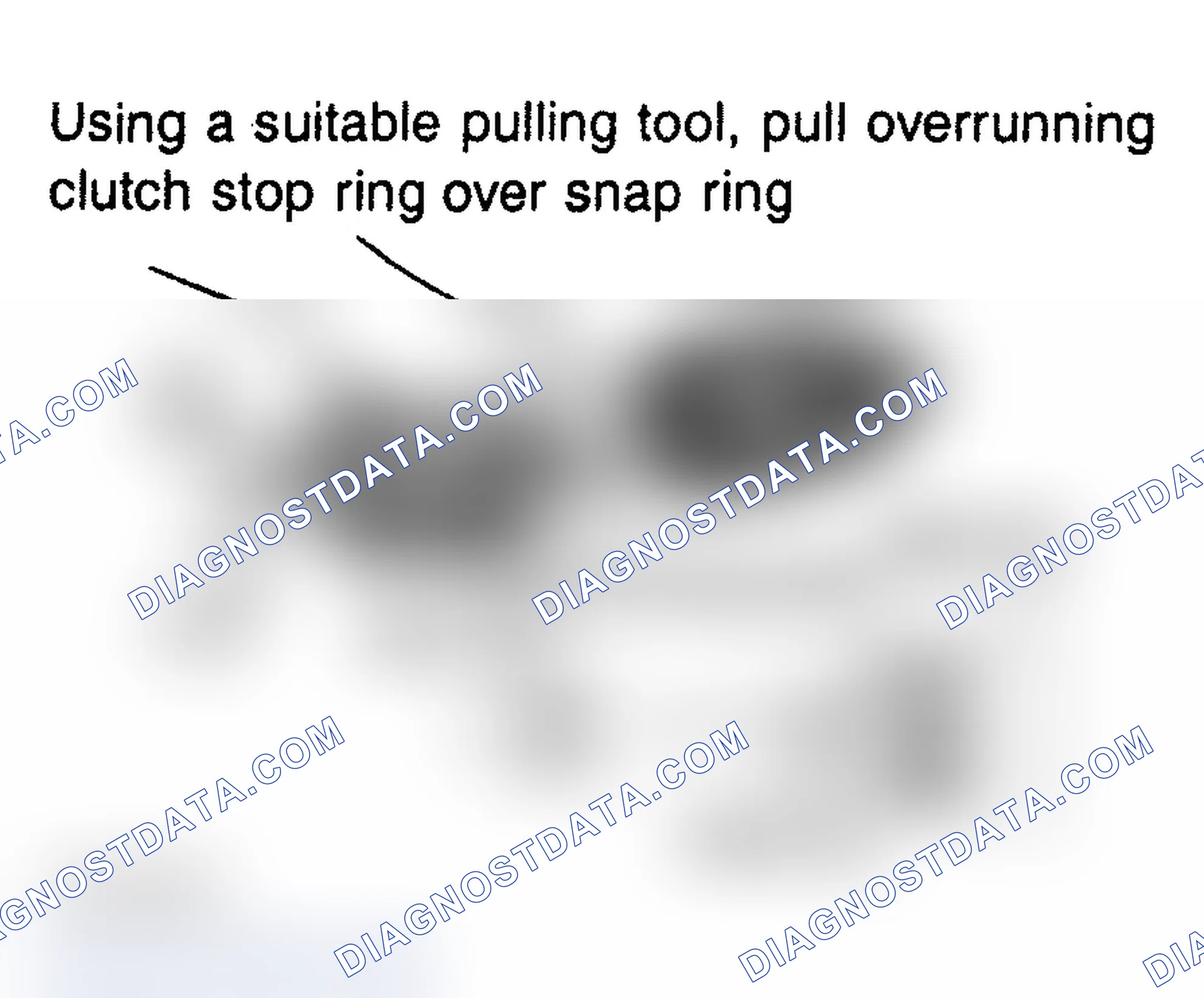 Scheme 42: Reassembly (Stop & Snap Ring)