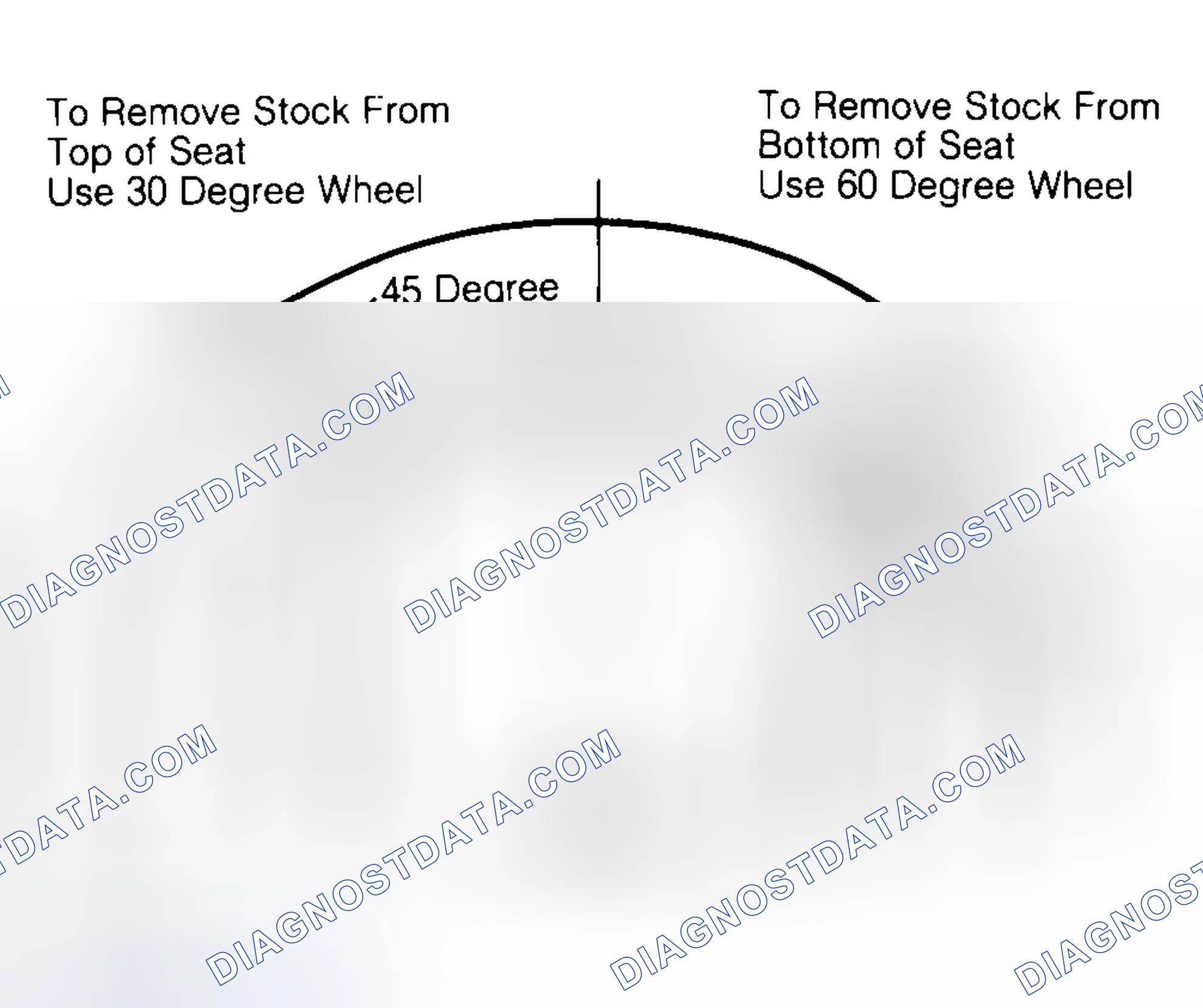 Scheme 19: Adjusting Valve Seat Width