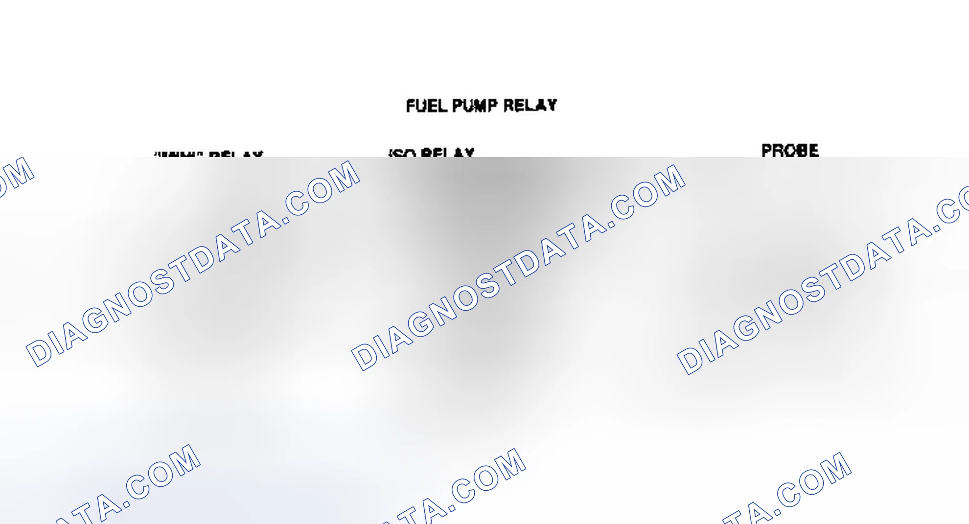 Scheme 62: Fuel Pump Relay Connector Terminal ID