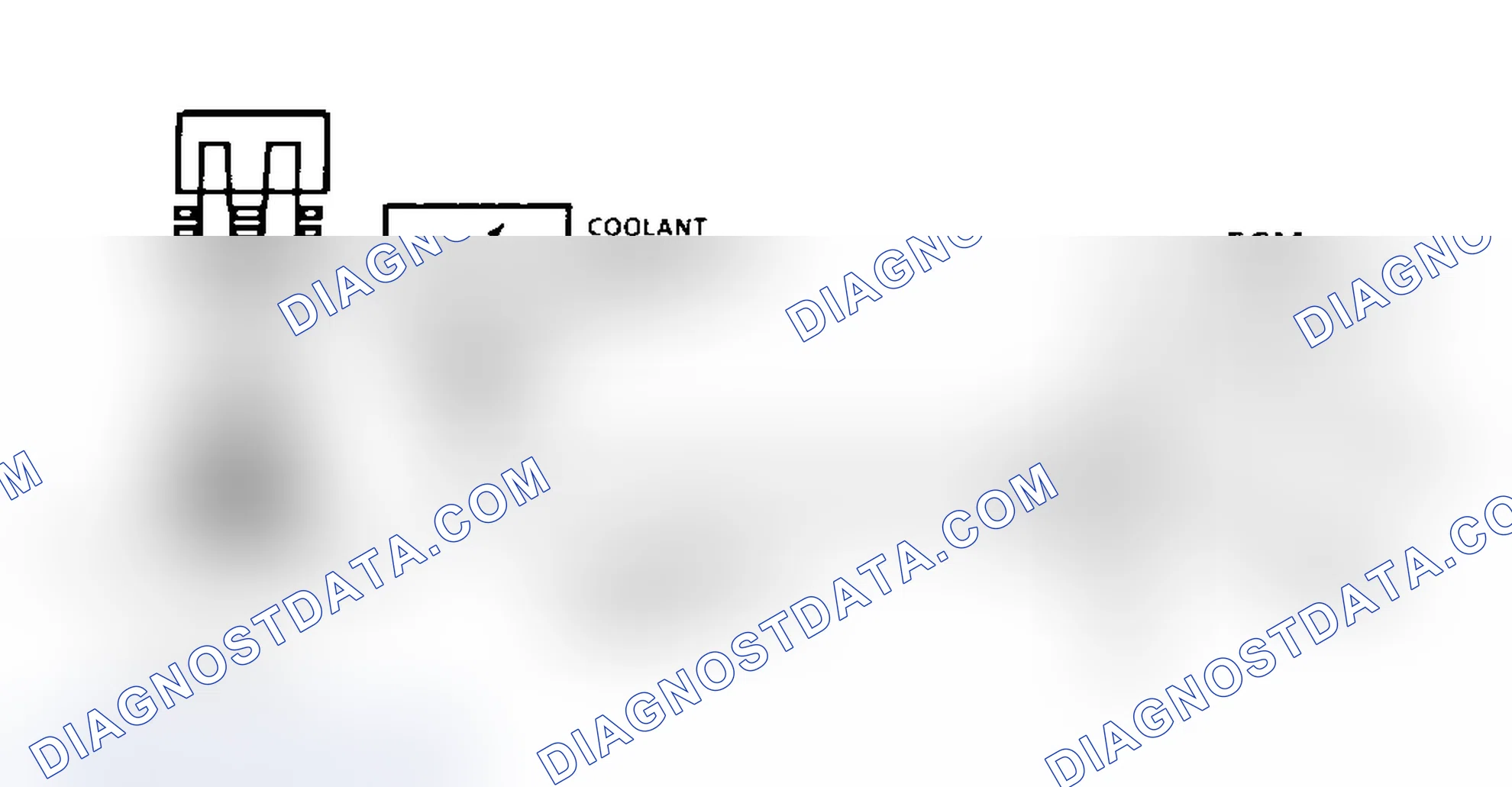 Scheme 157: Code 14 Schematic (Signal Voltage Low) Coolant Temperature Sensor