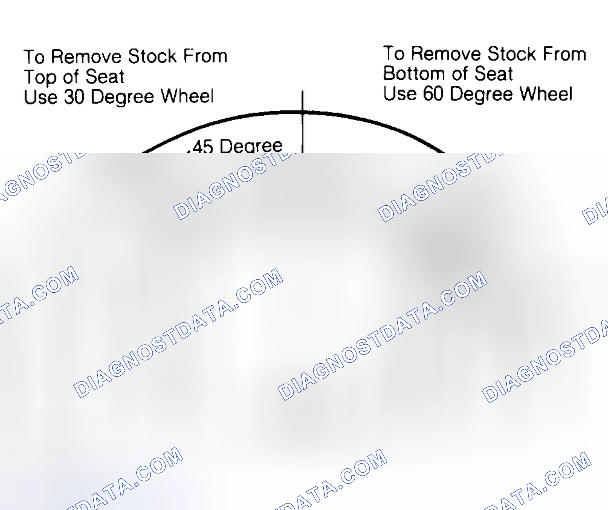 Scheme 19: Adjusting Valve Seat Width