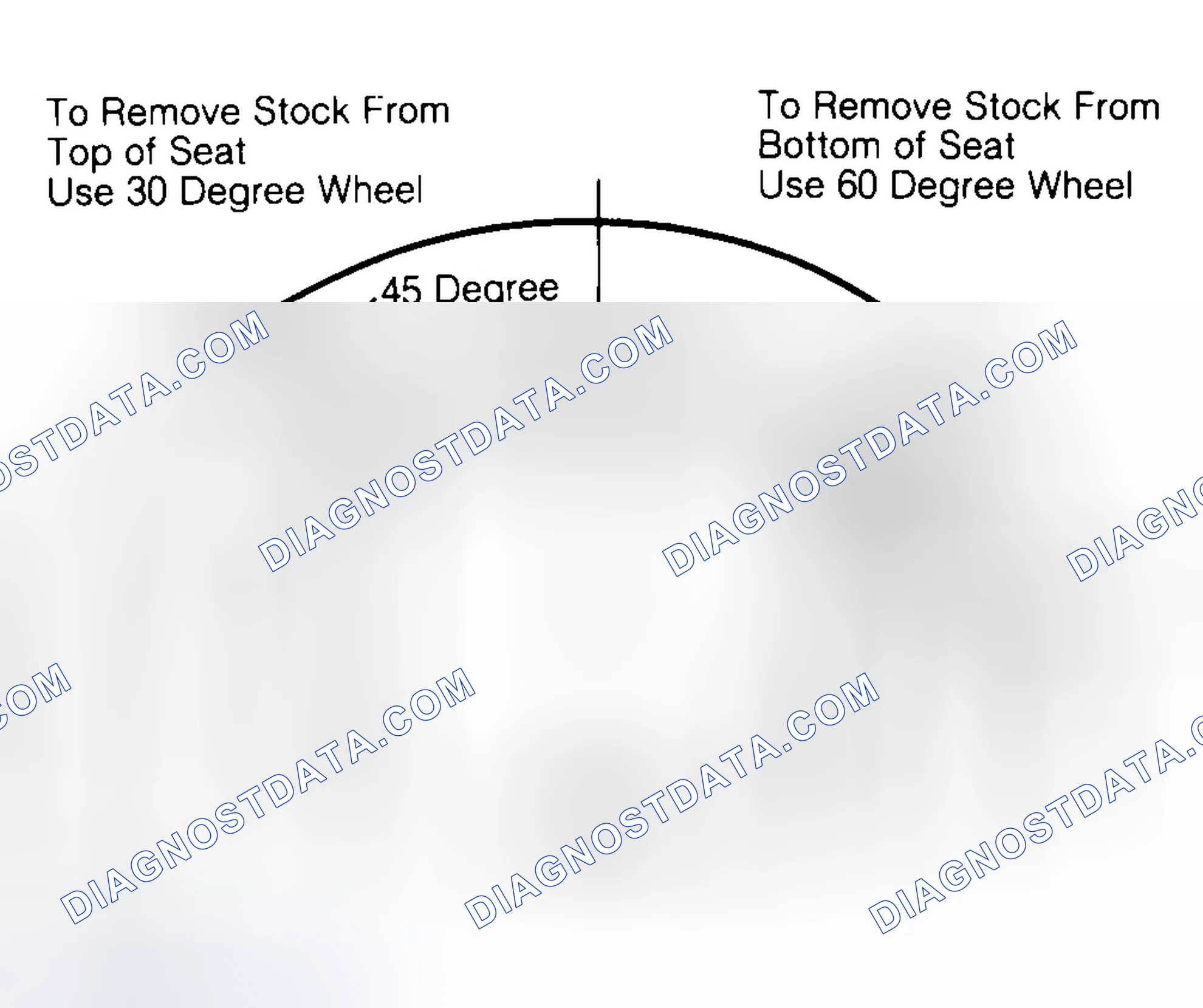 Scheme 19: Adjusting Valve Seat Width
