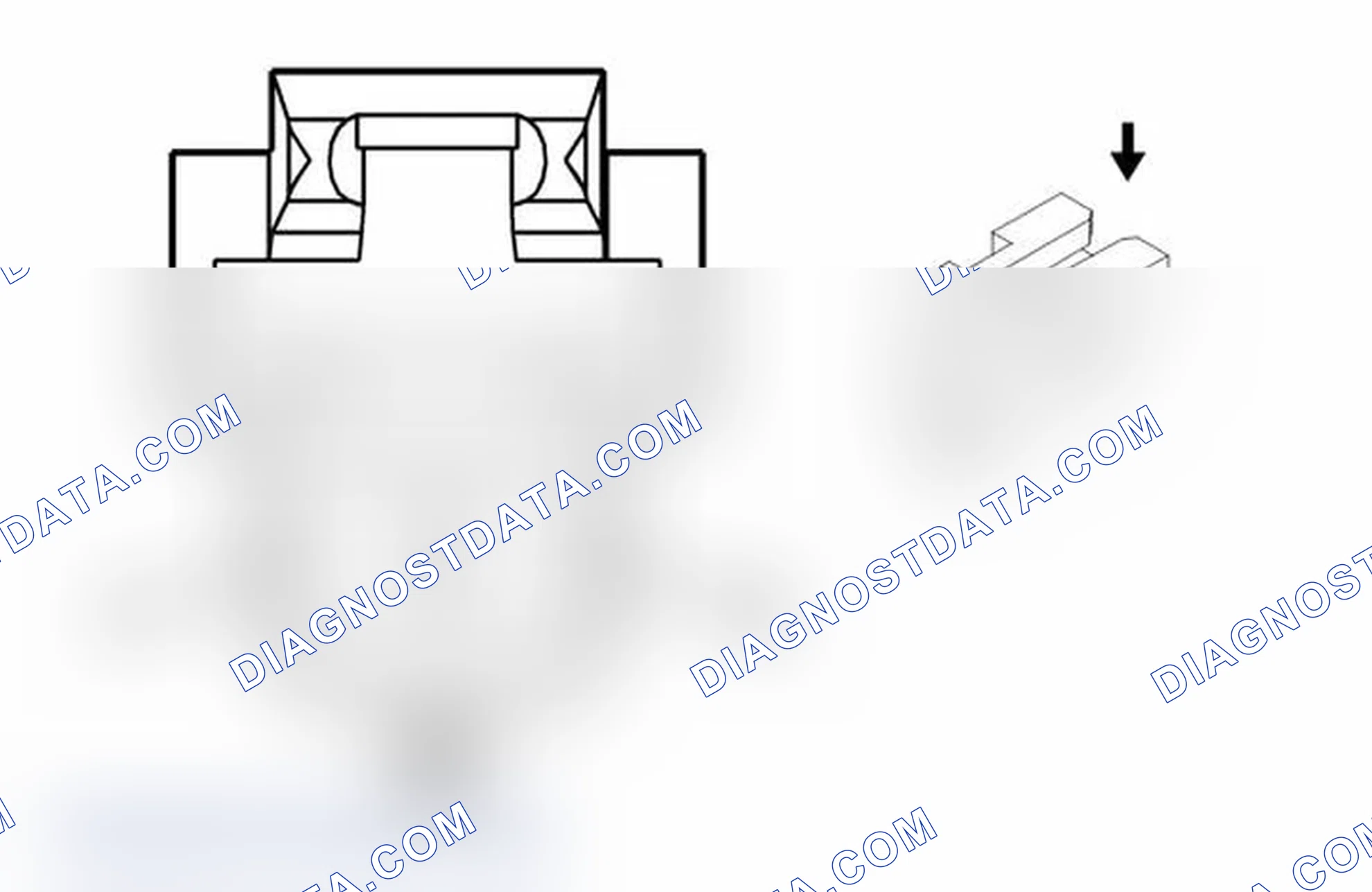 Scheme 125: Automatic Transmission Shift Lock Control Solenoid Connector