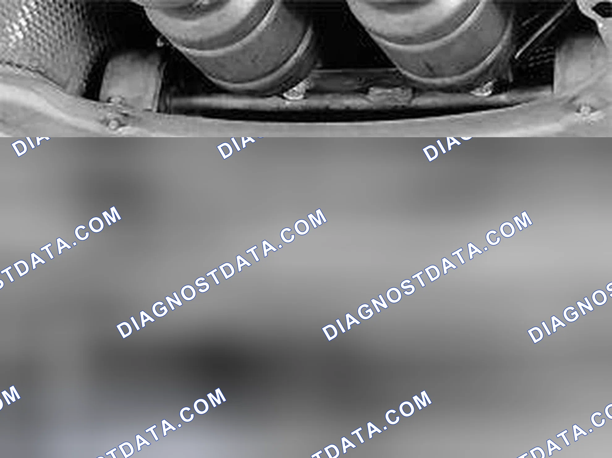 Scheme 169: Remove the bracket for the heated oxygen sensor (HO2S)
