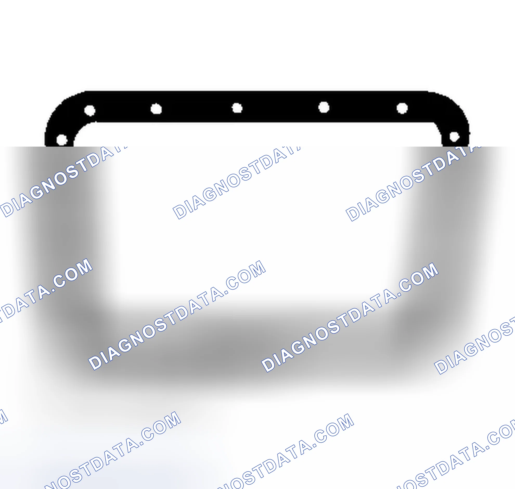 Scheme 70: Identifying Oil Pan Gasket (4R44E & 5R55E)