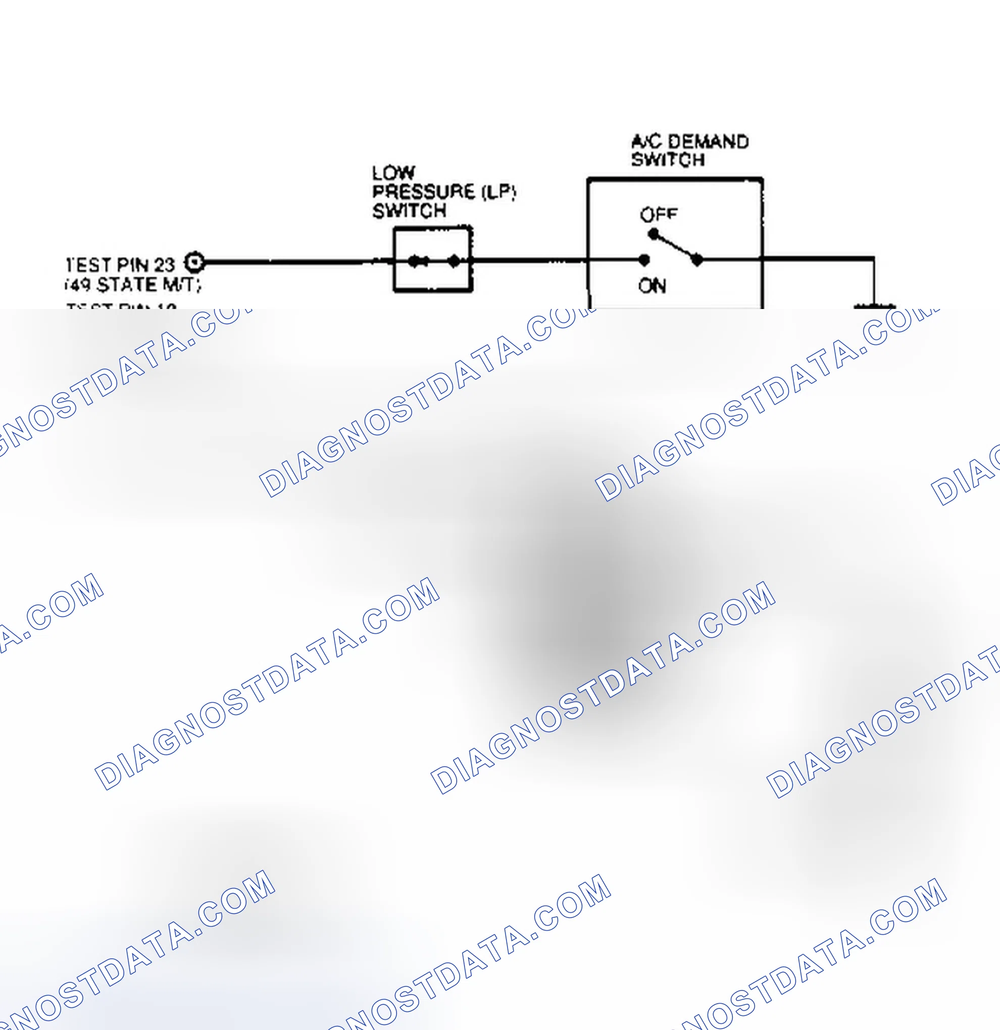 Scheme 24: WOT A/C Cut-Out Circuit (KM1 - 626 2.0L A/T)