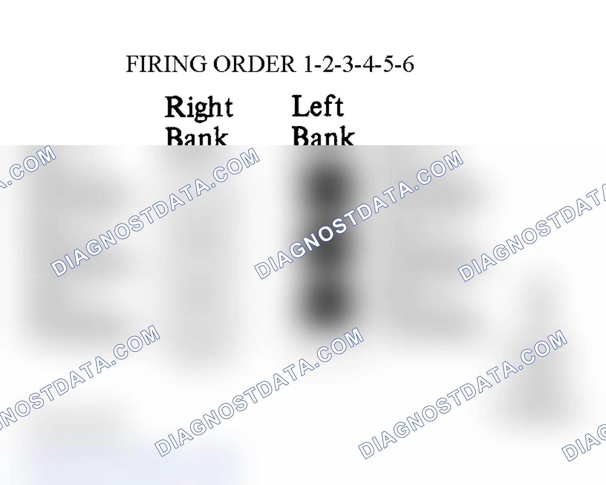 Scheme 5: Cylinder Numbering & Firing Order (Avalon 3.0L, Camry Solara 3.0L, Highlander 3.0L & Sienna 3.0L)