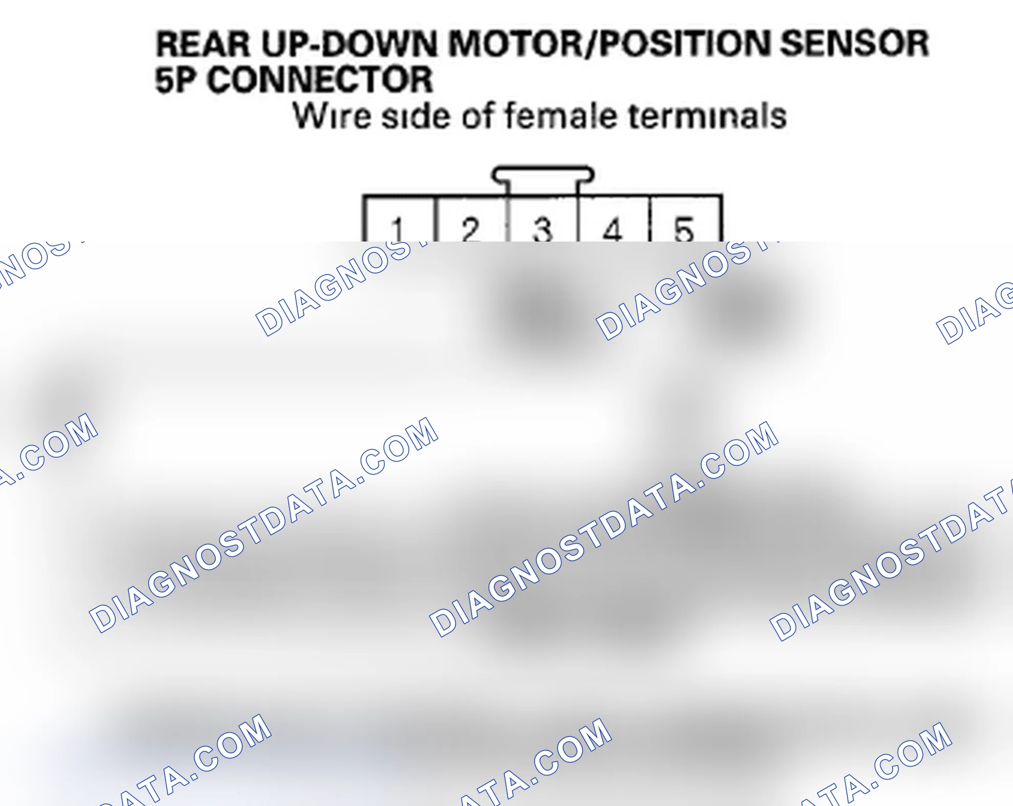 Scheme 28: DTC B1827: Power Seat Rear Up-Down Motor Pulse Error