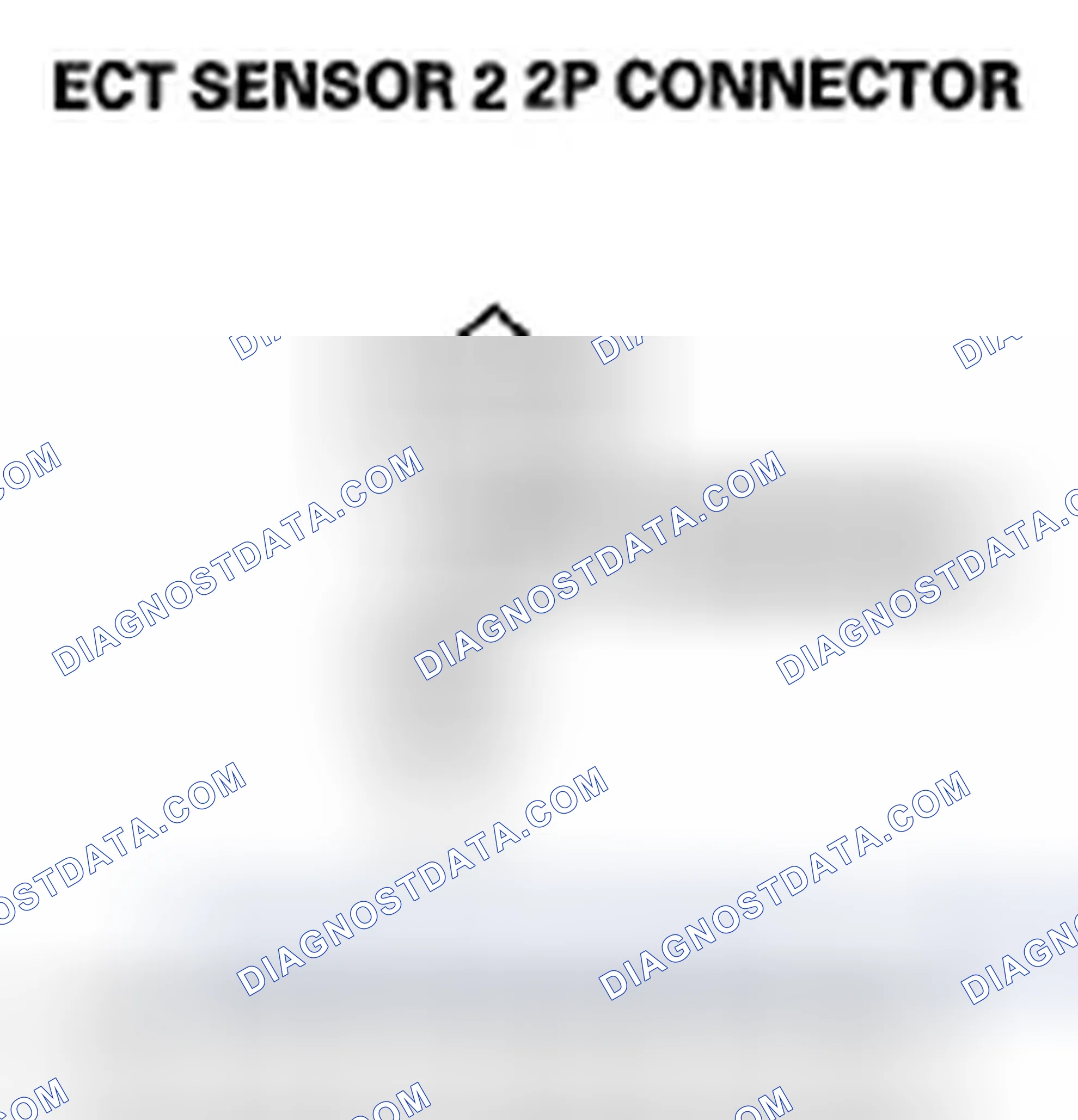 Scheme 211: DTC P2184: ECT Sensor 2 Circuit Low Voltage