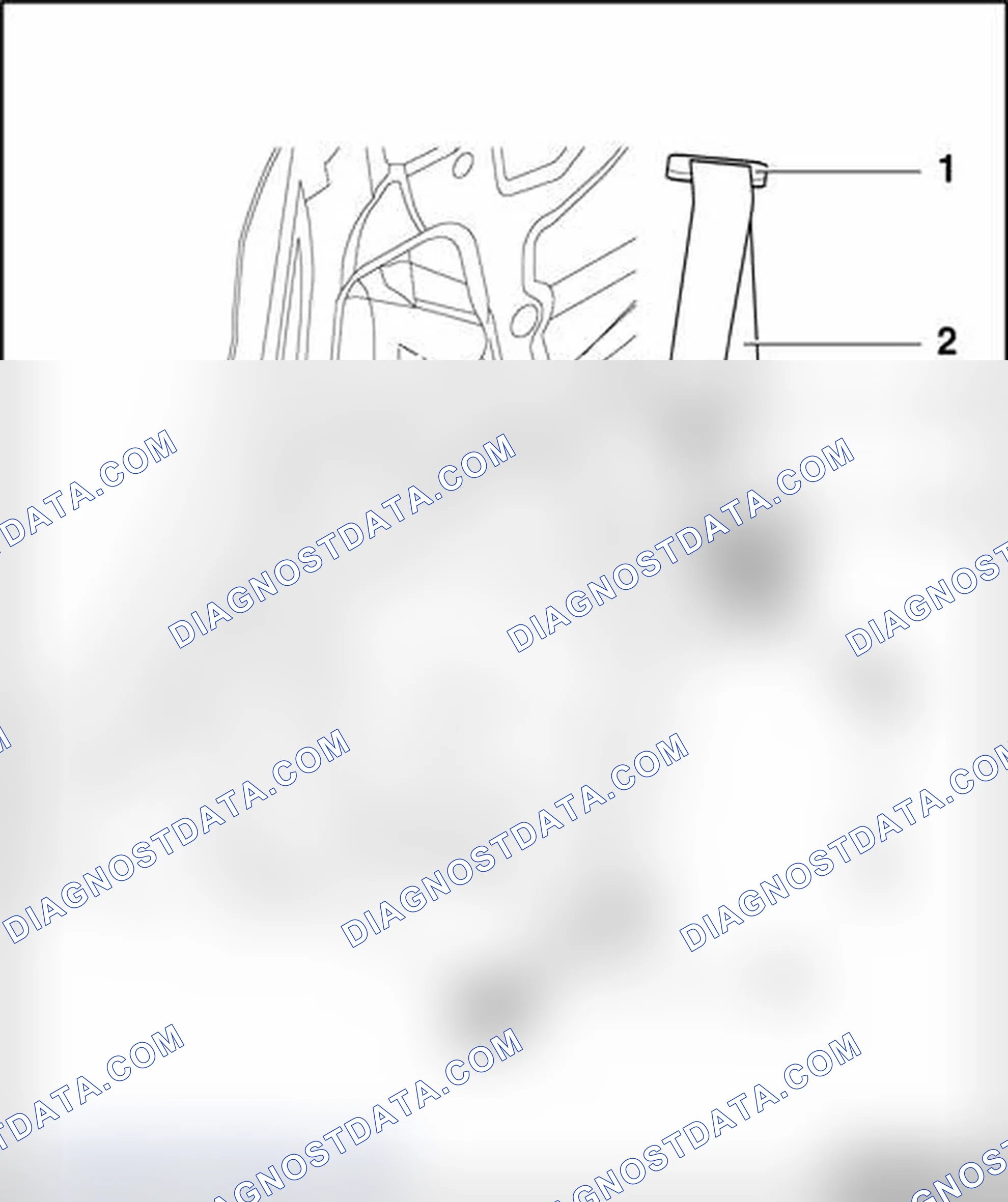 Scheme 80: Front 3-point seat belt with belt tensioner, assembly overivew