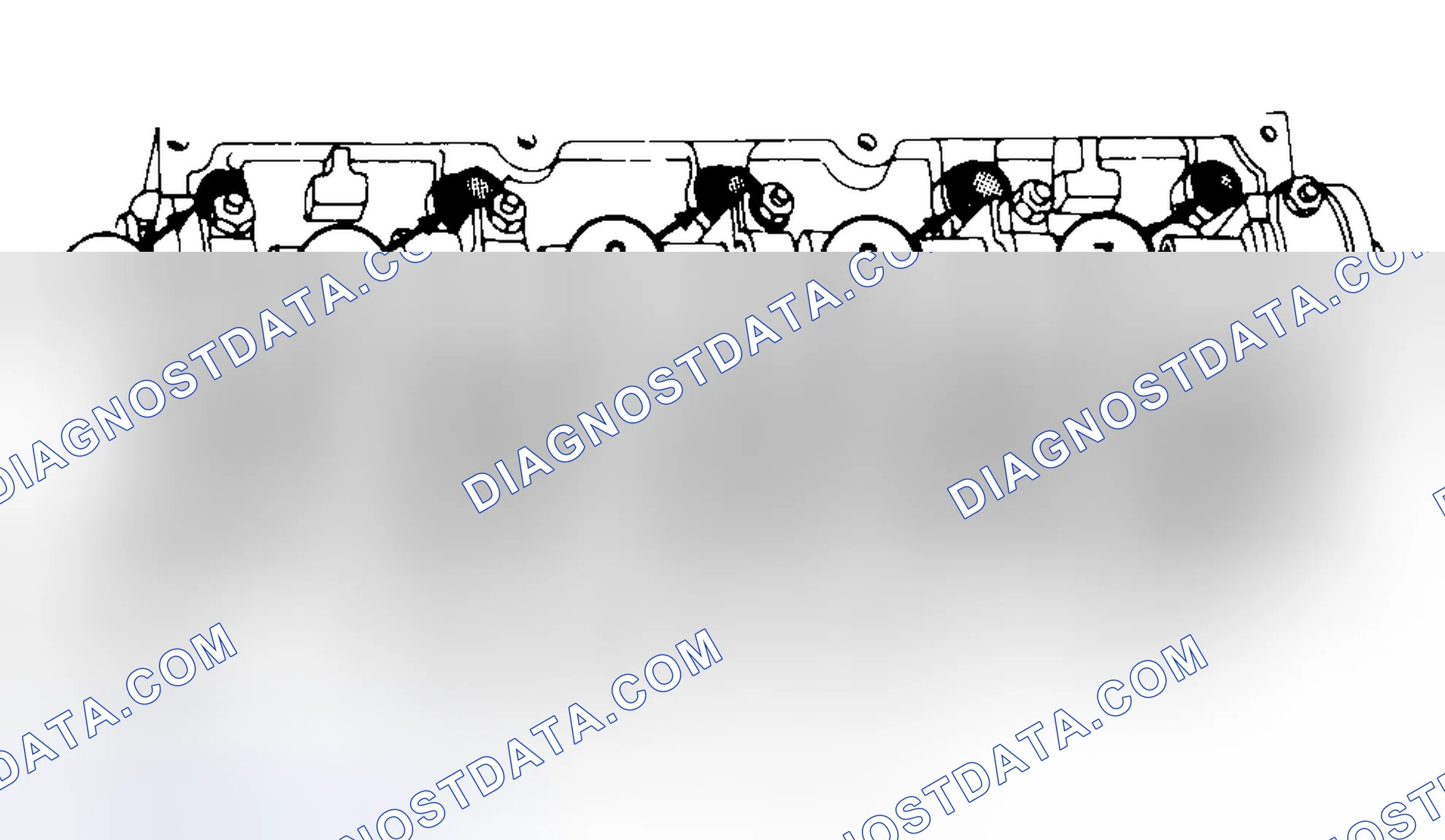Scheme 7: Typical Cylinder Head Tightening or Loosening Sequence