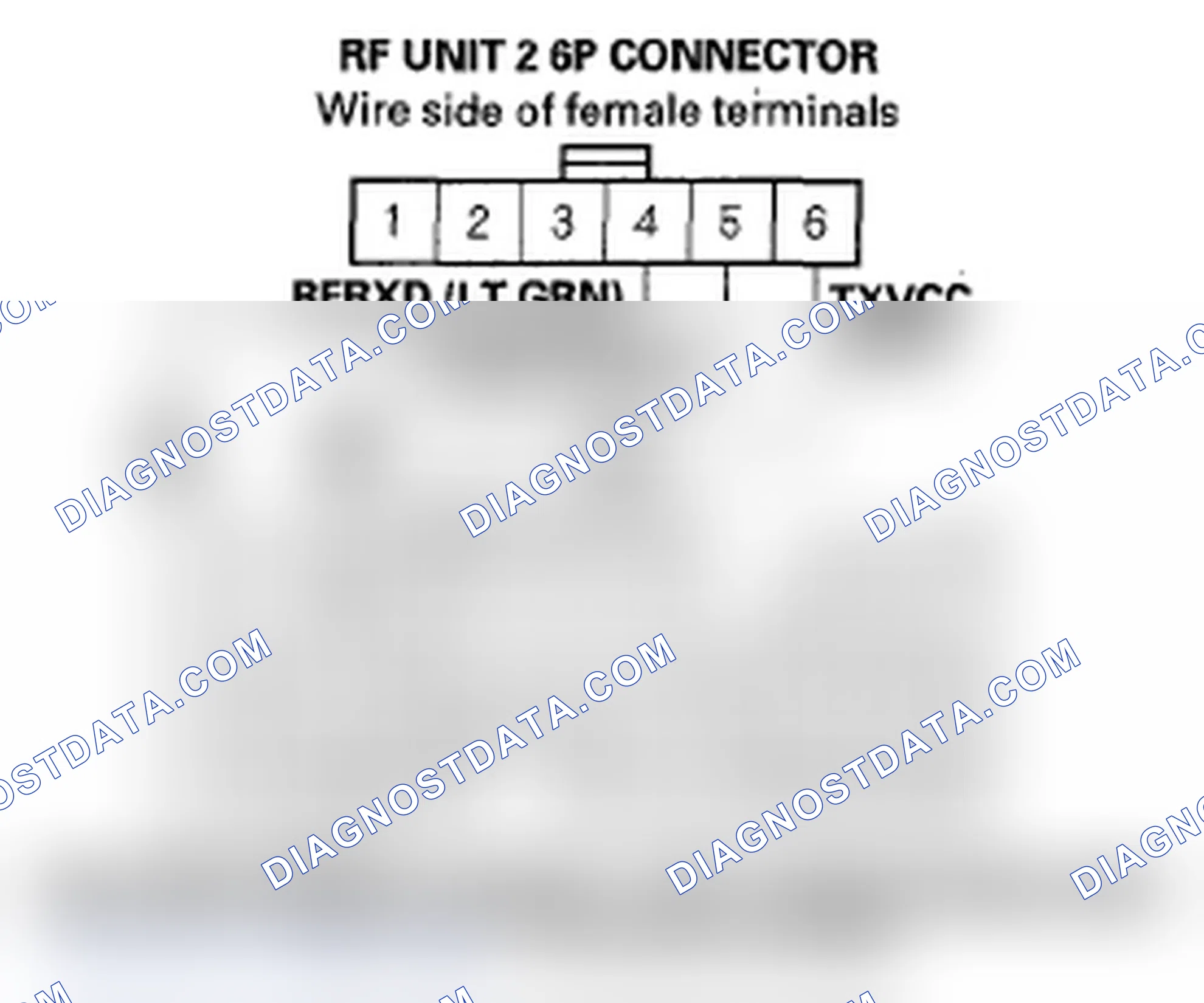 Scheme 18: DTC B1628: RF Unit 2 Not Connected; DTC B1641: RF Unit 2 Circuit Malfunction