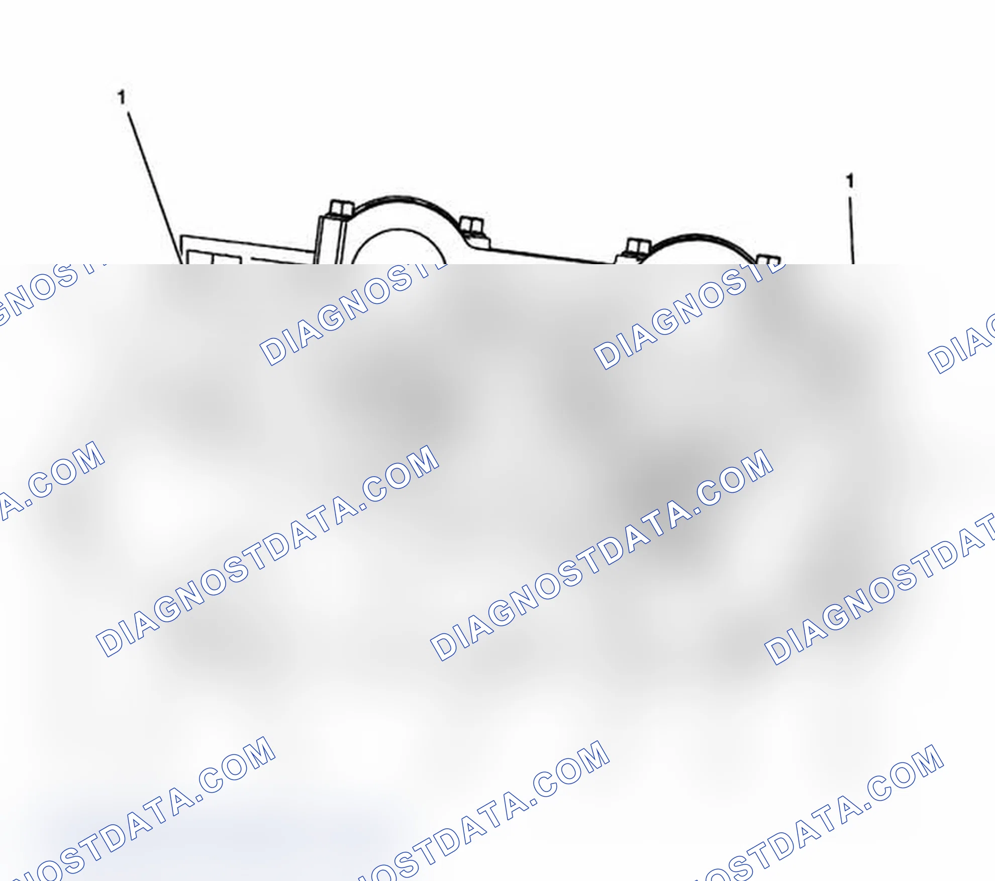 Scheme 105: Right Cylinder Head Front Face