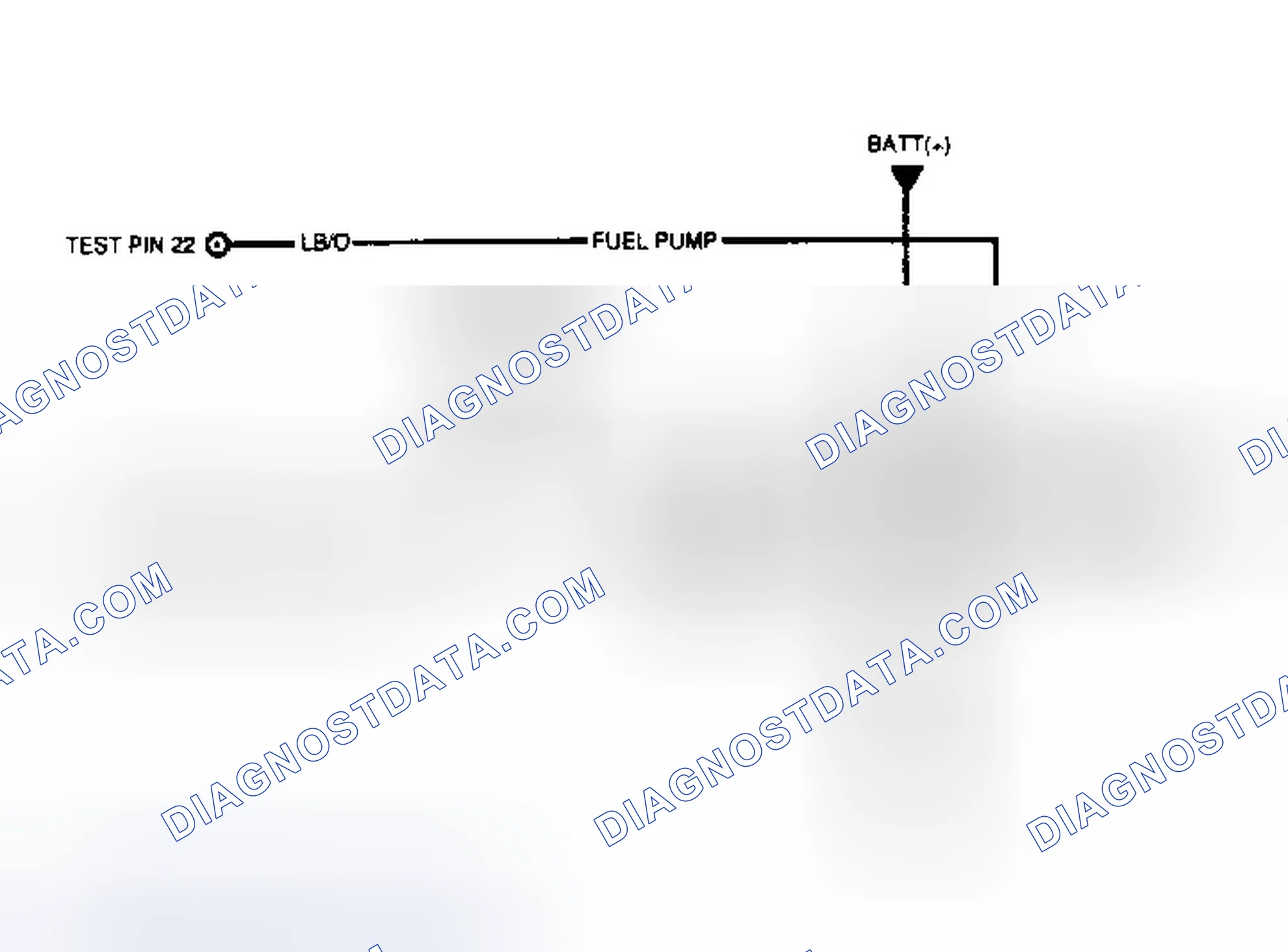 Scheme 60: Fuel Pump Monitor Circuit Diagram (Mark VII)