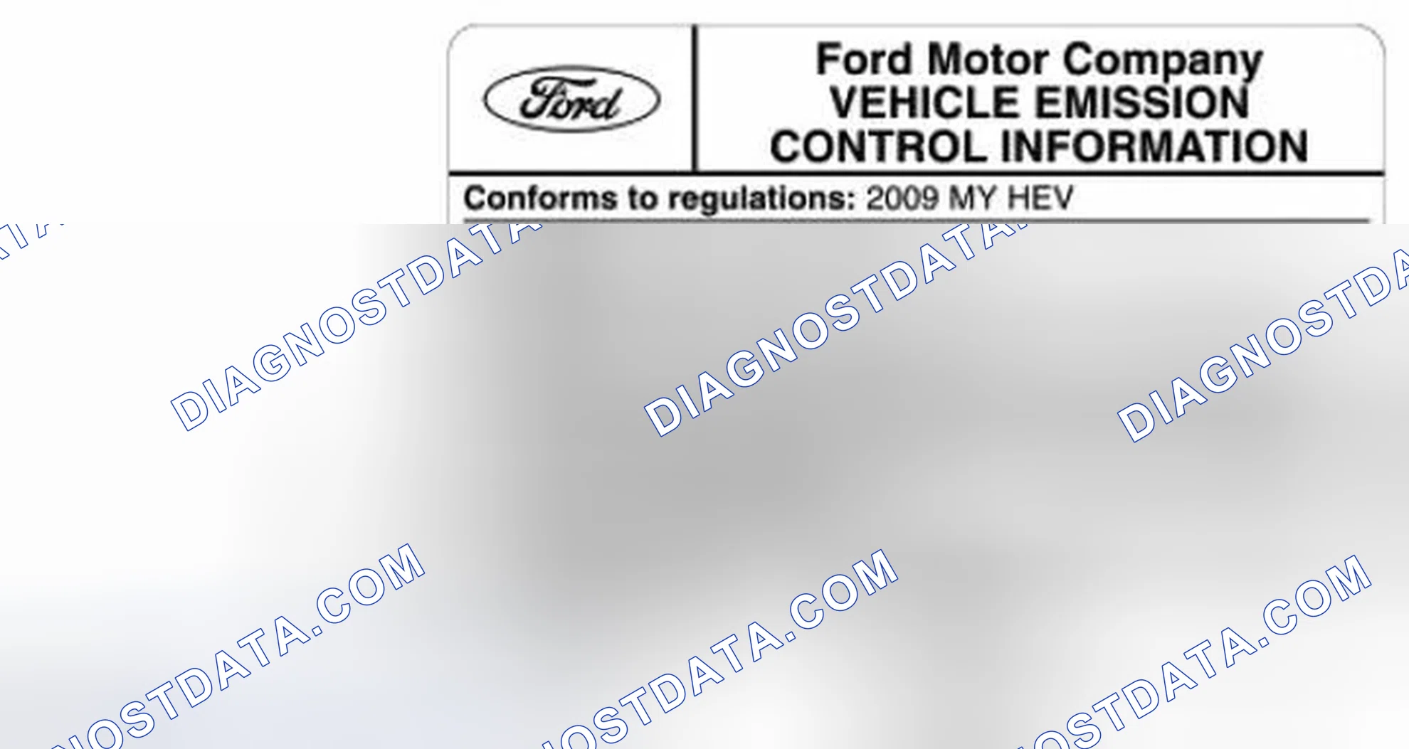Scheme 121: Engine/Evaporative Emission System Information