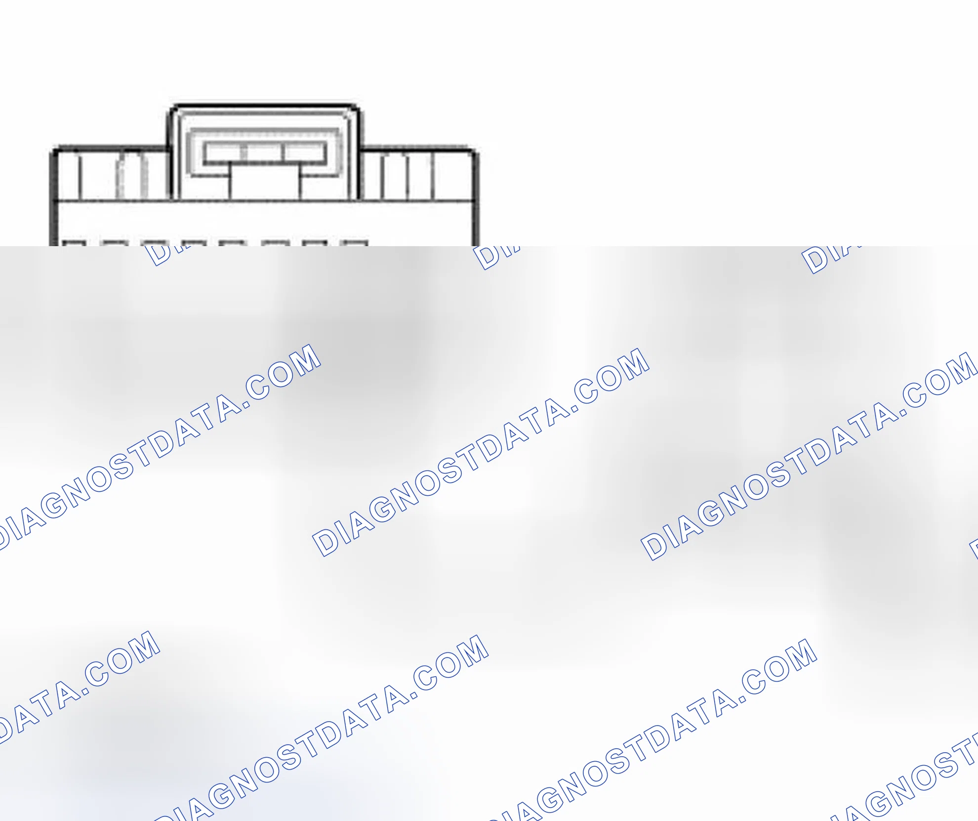 Scheme 286: PINPOINT TEST X: NO COMMUNICATION WITH THE REAR ELECTRONIC MODULE (REM)
